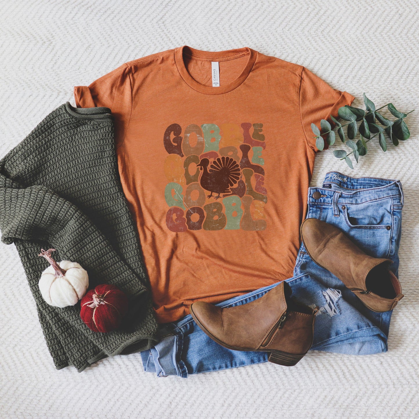 Gobble Turkey | Short Sleeve Crew Neck