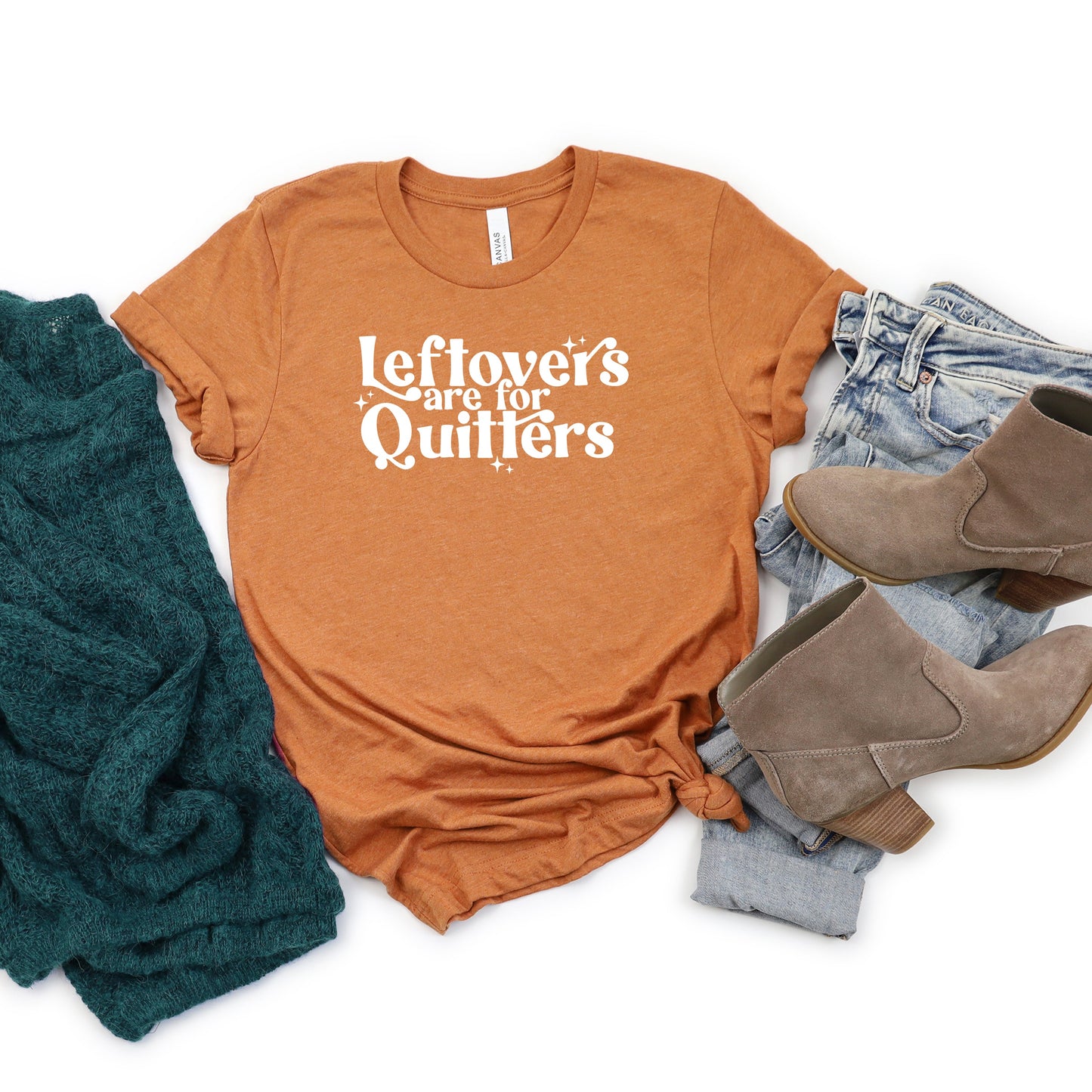 Leftovers Are For Quitters Stars | Short Sleeve Graphic Tee