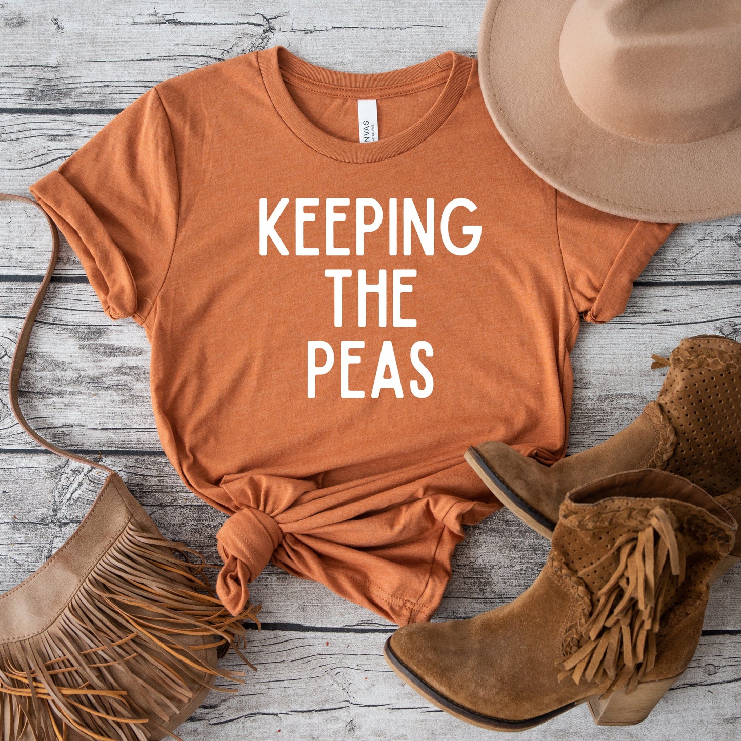 Keeping The Peas | Short Sleeve Graphic Tee