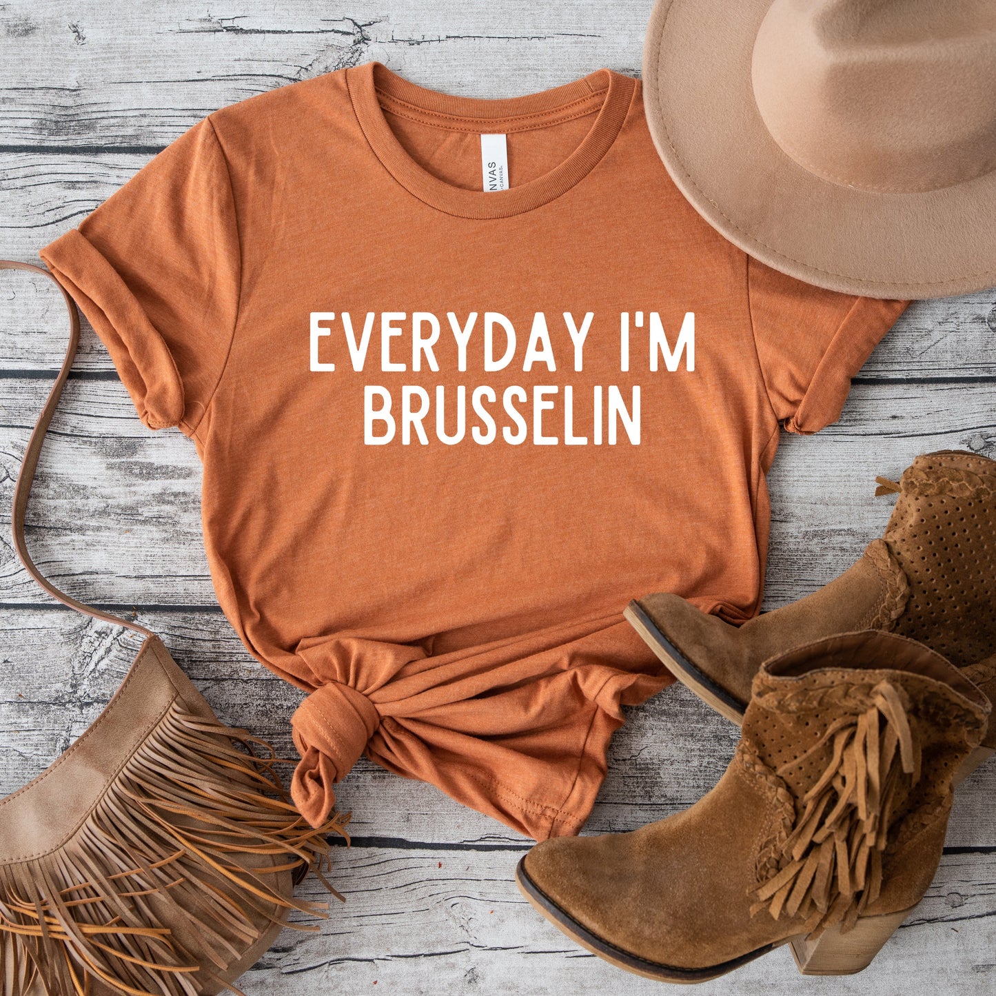 Everyday I'm Brusselin | Short Sleeve Graphic Tee