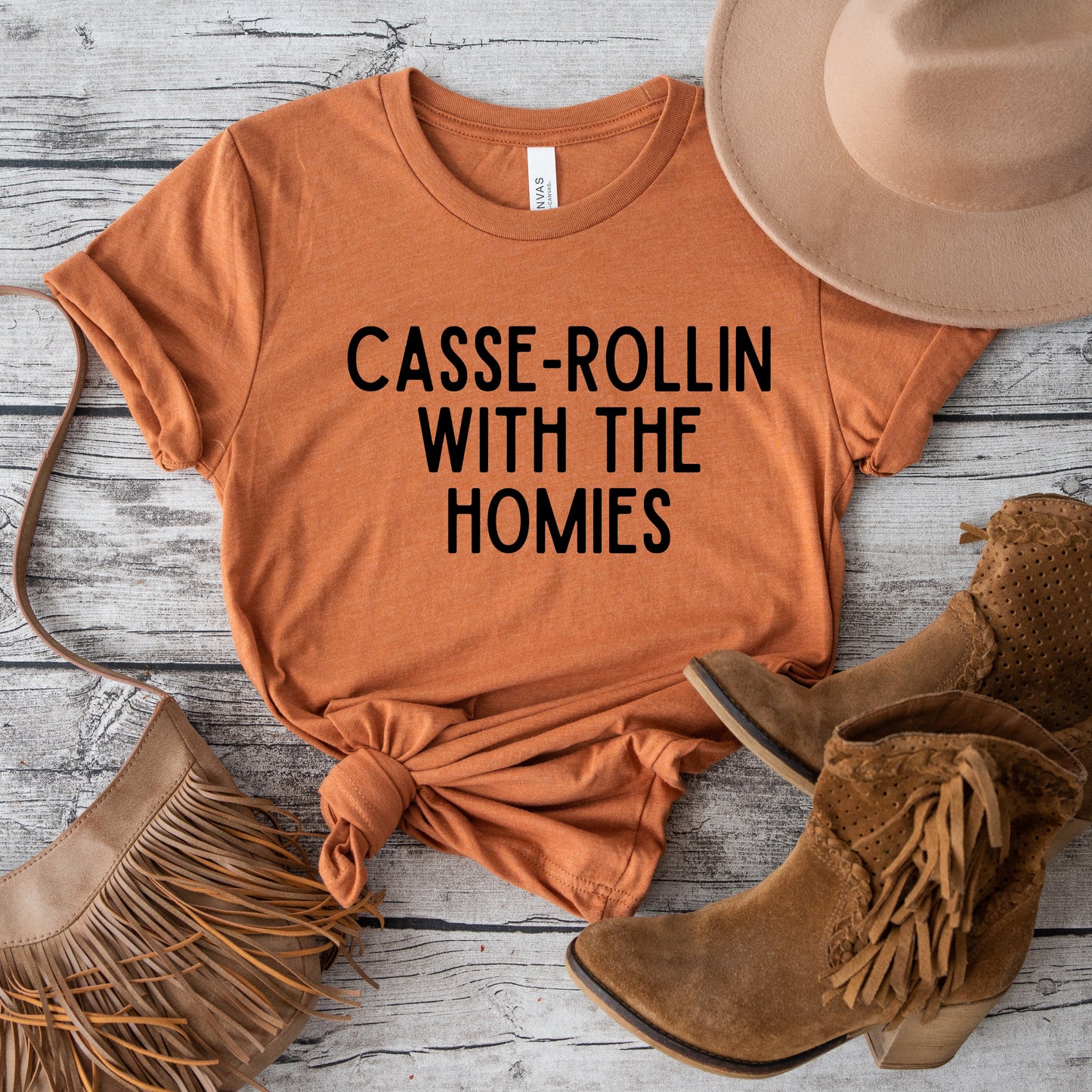 Casse-Rollin With The Homies | Short Sleeve Graphic Tee