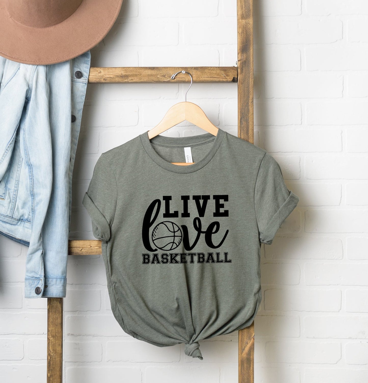 Live Love Basketball | Short Sleeve Graphic Tee