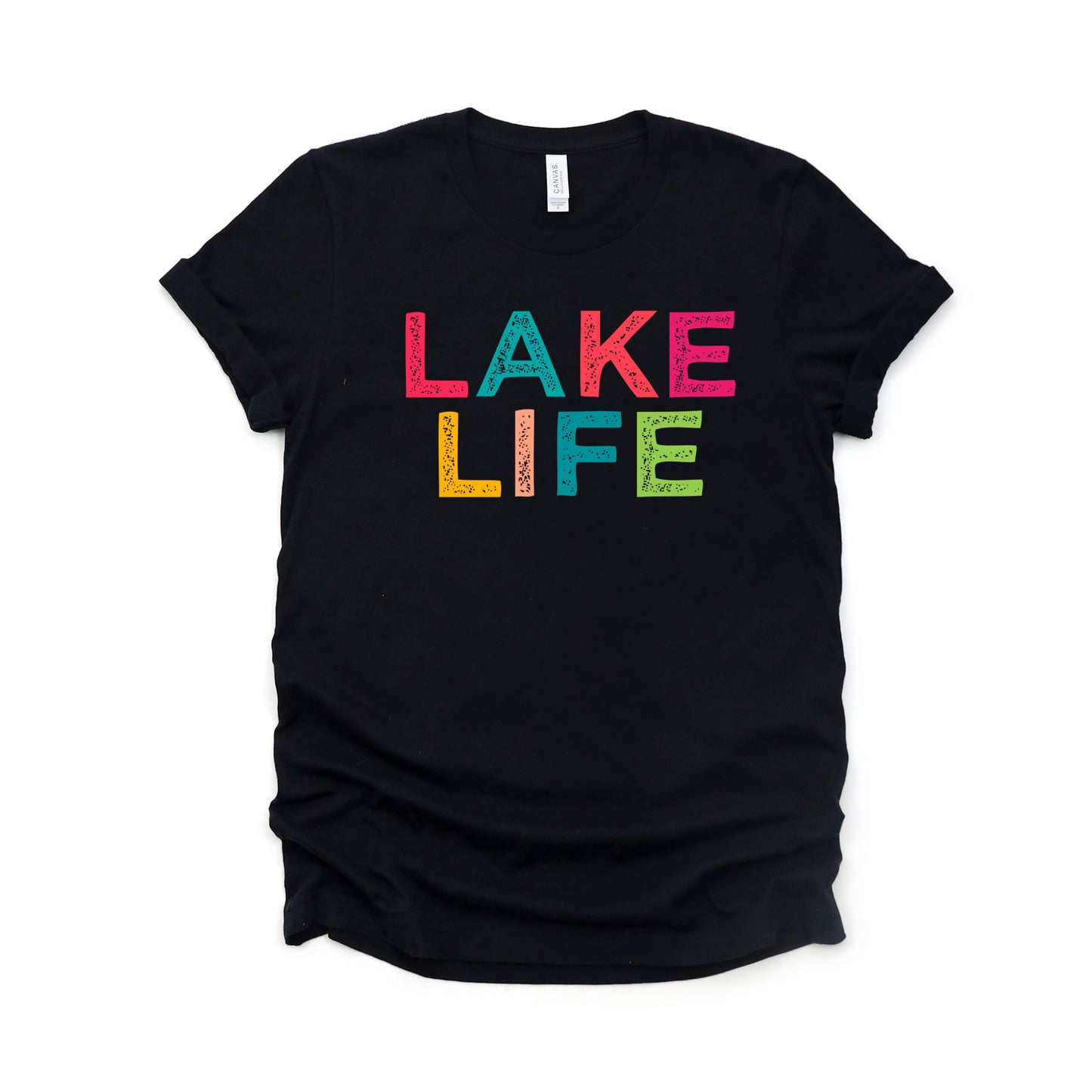 Lake Life Colorful | Short Sleeve Graphic Tee