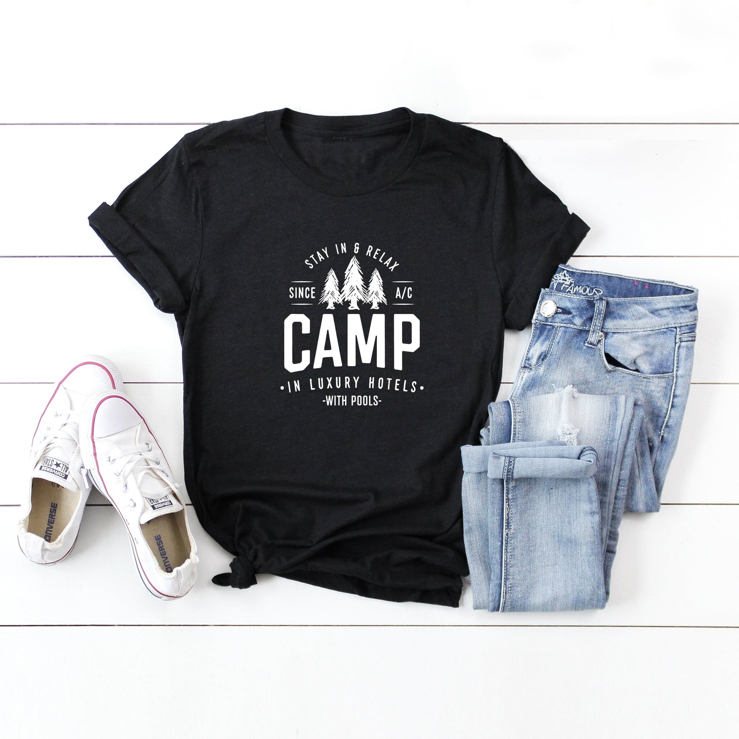 Camp In Luxury Hotels | Short Sleeve Graphic Tee