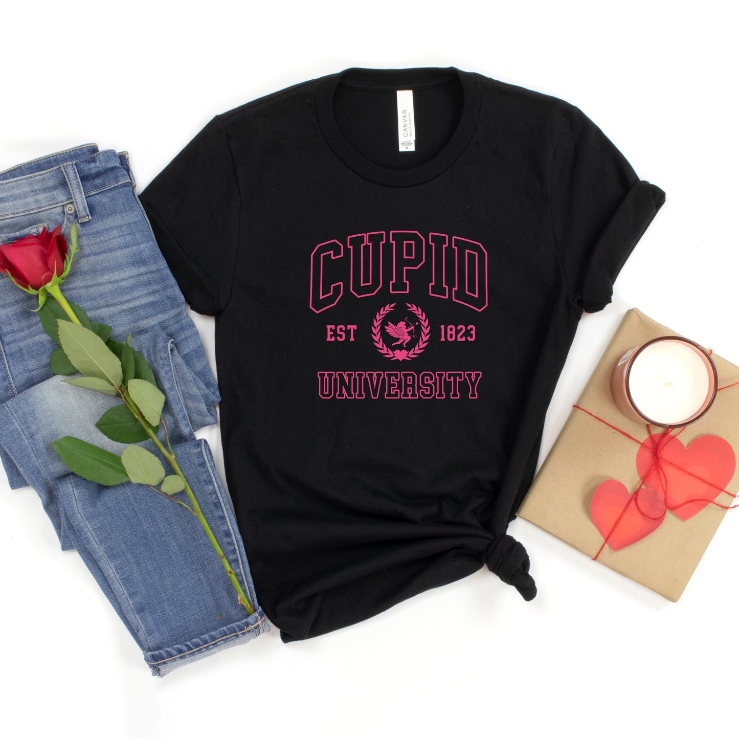 Cupid University | Short Sleeve Crew Neck