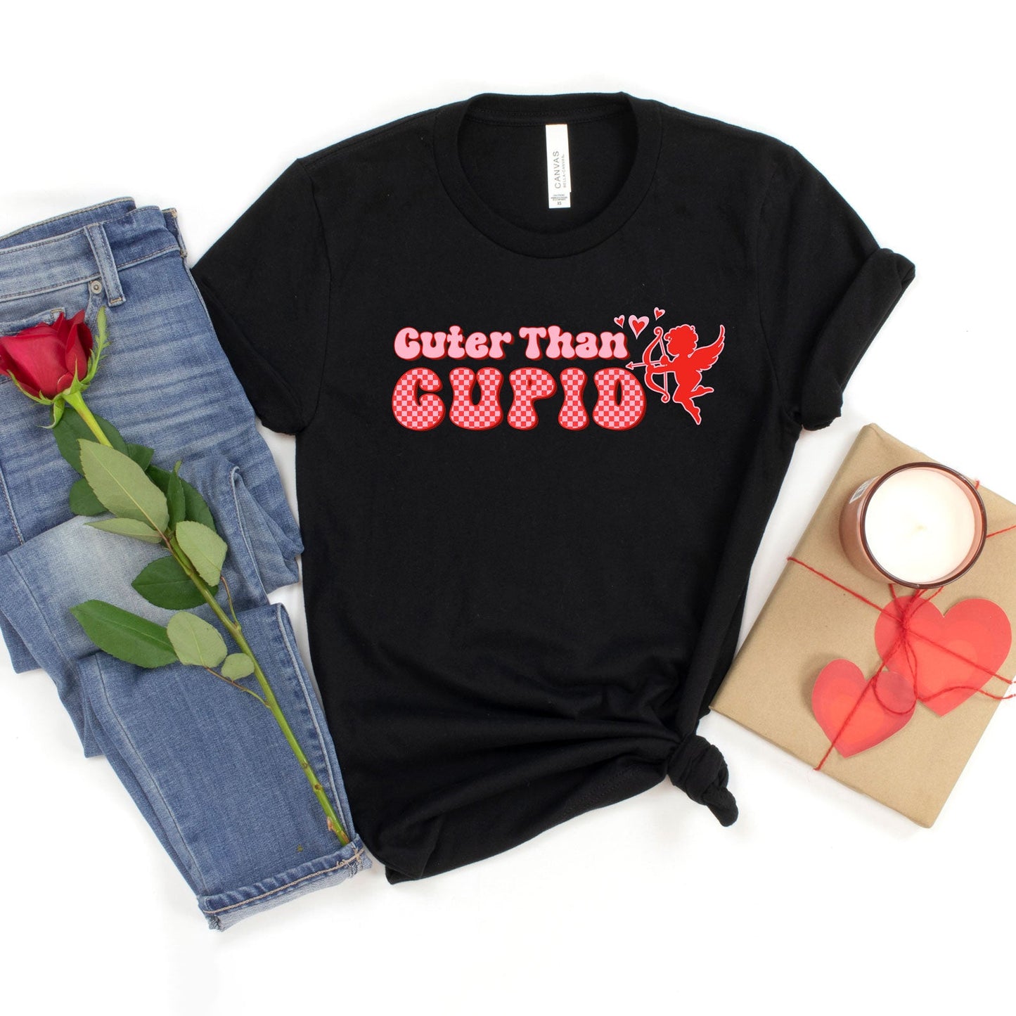 Cuter Than Cupid | Short Sleeve Graphic Tee