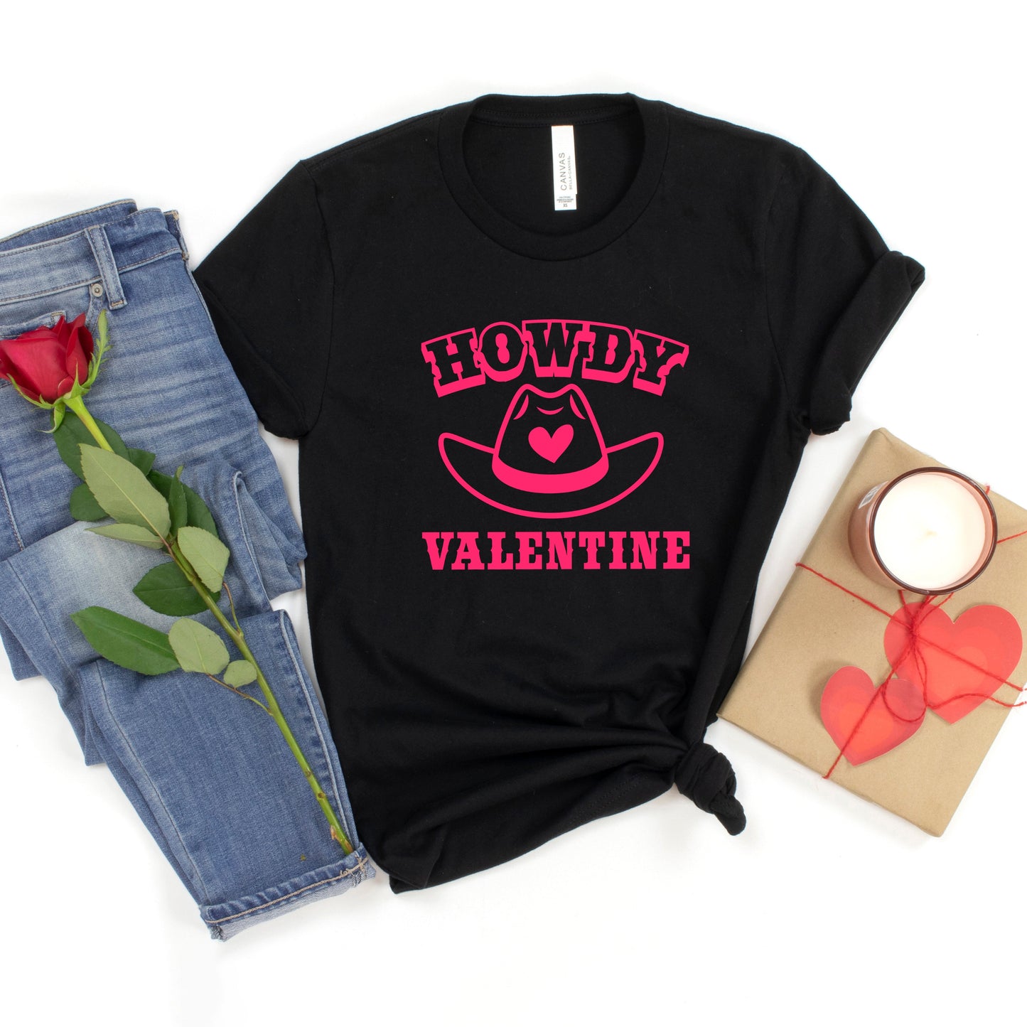 Howdy Valentine | Short Sleeve Graphic Tee