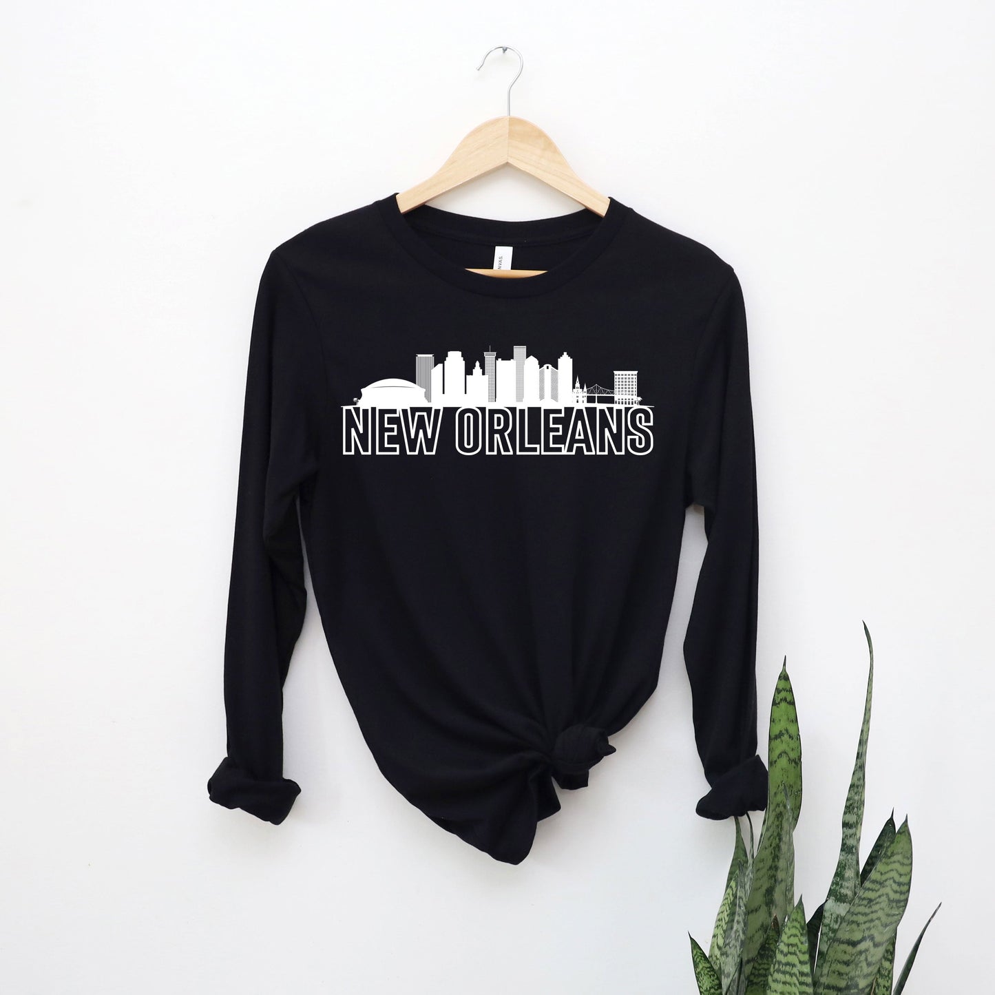 New Orleans Buildings | Long Sleeve Crew Neck