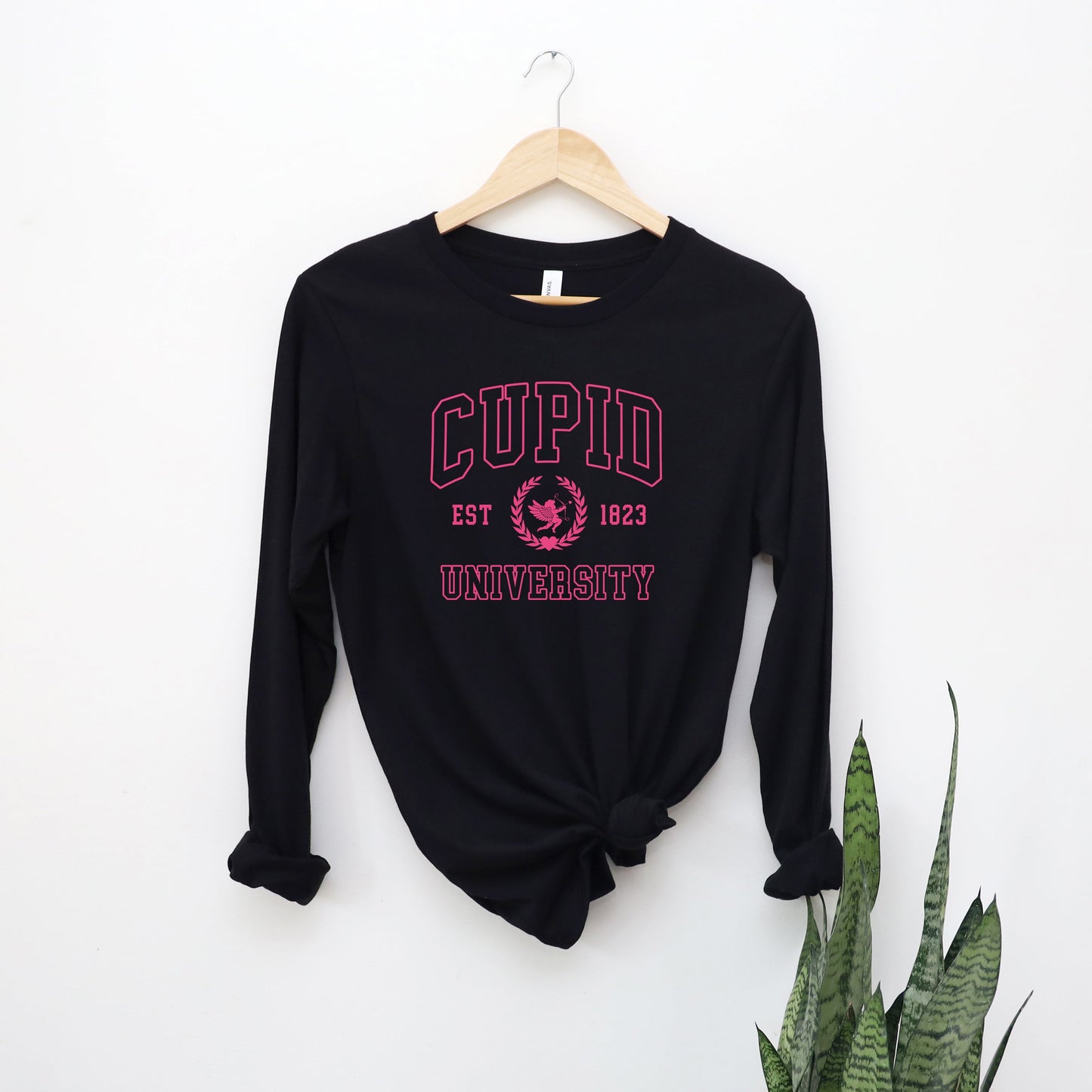 Cupid University | Long Sleeve Crew Neck