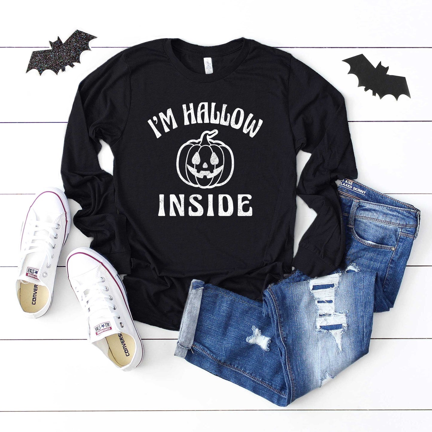 I'm Hallow Inside | Long Sleeve Crew Neck