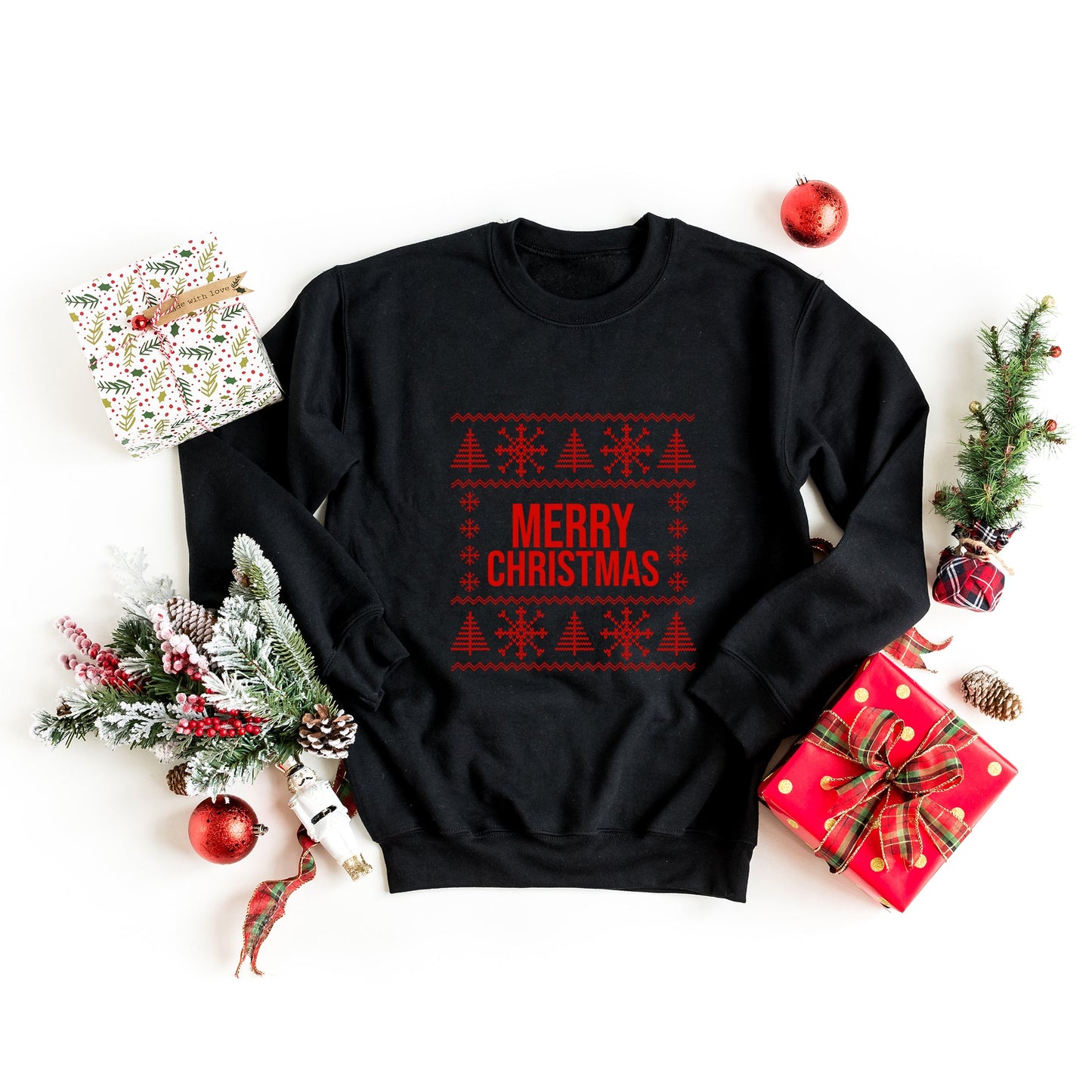 Merry Christmas Sweater | Sweatshirt