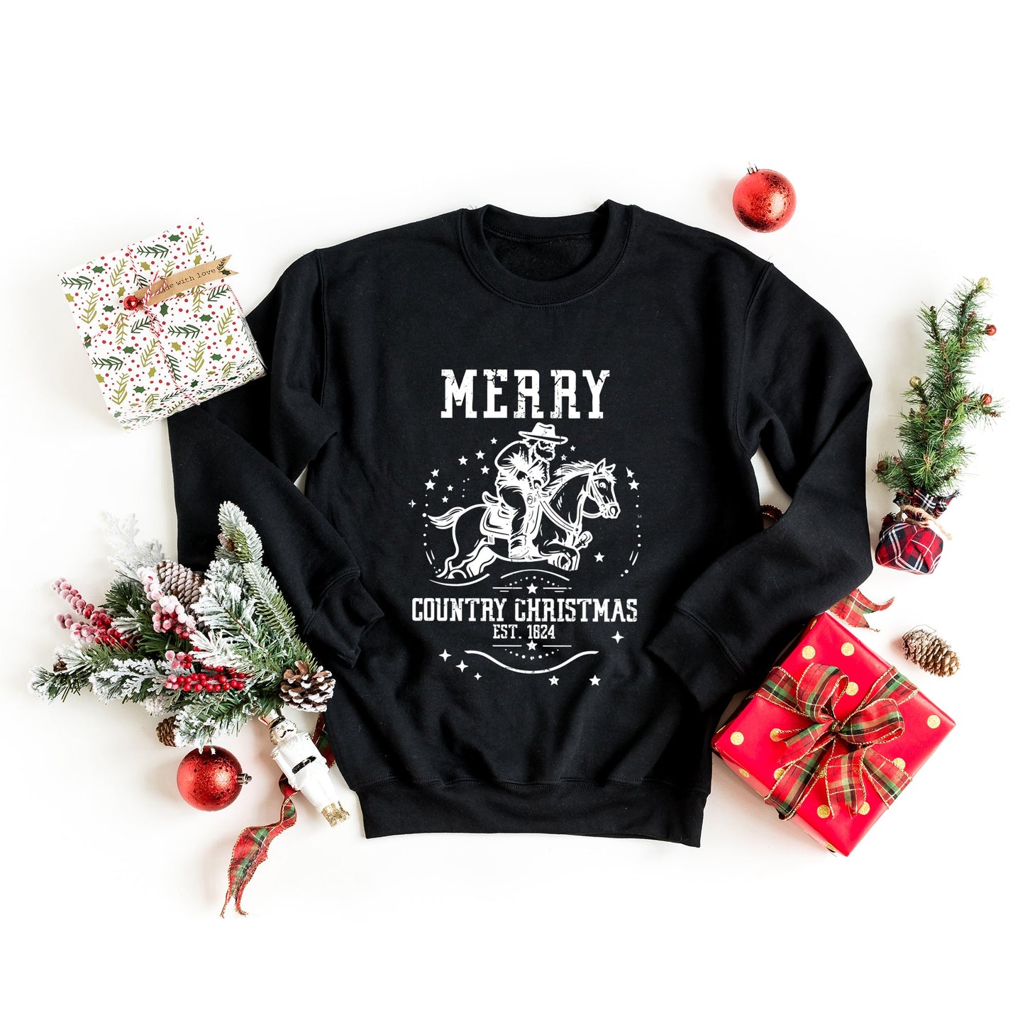 Merry Country Christmas | Sweatshirt