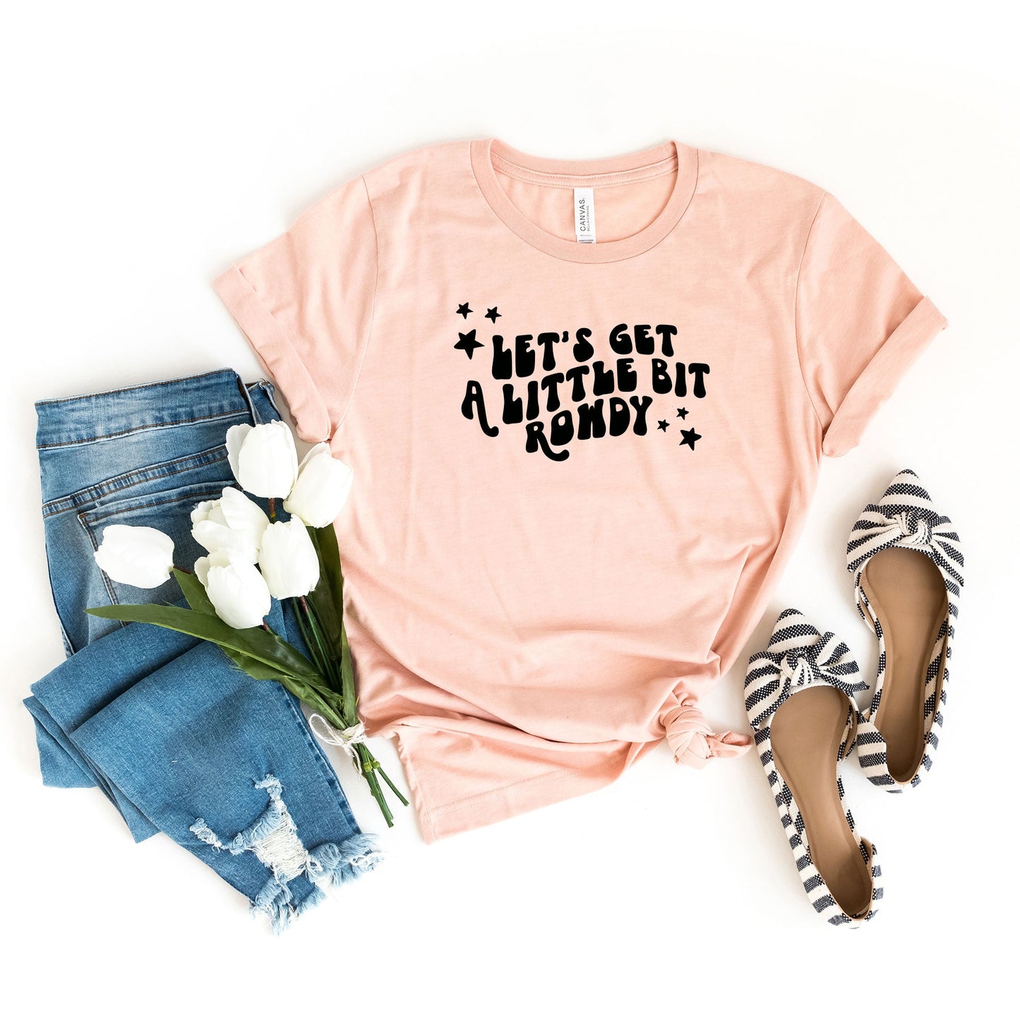 Little Bit Rowdy | Short Sleeve Graphic Tee