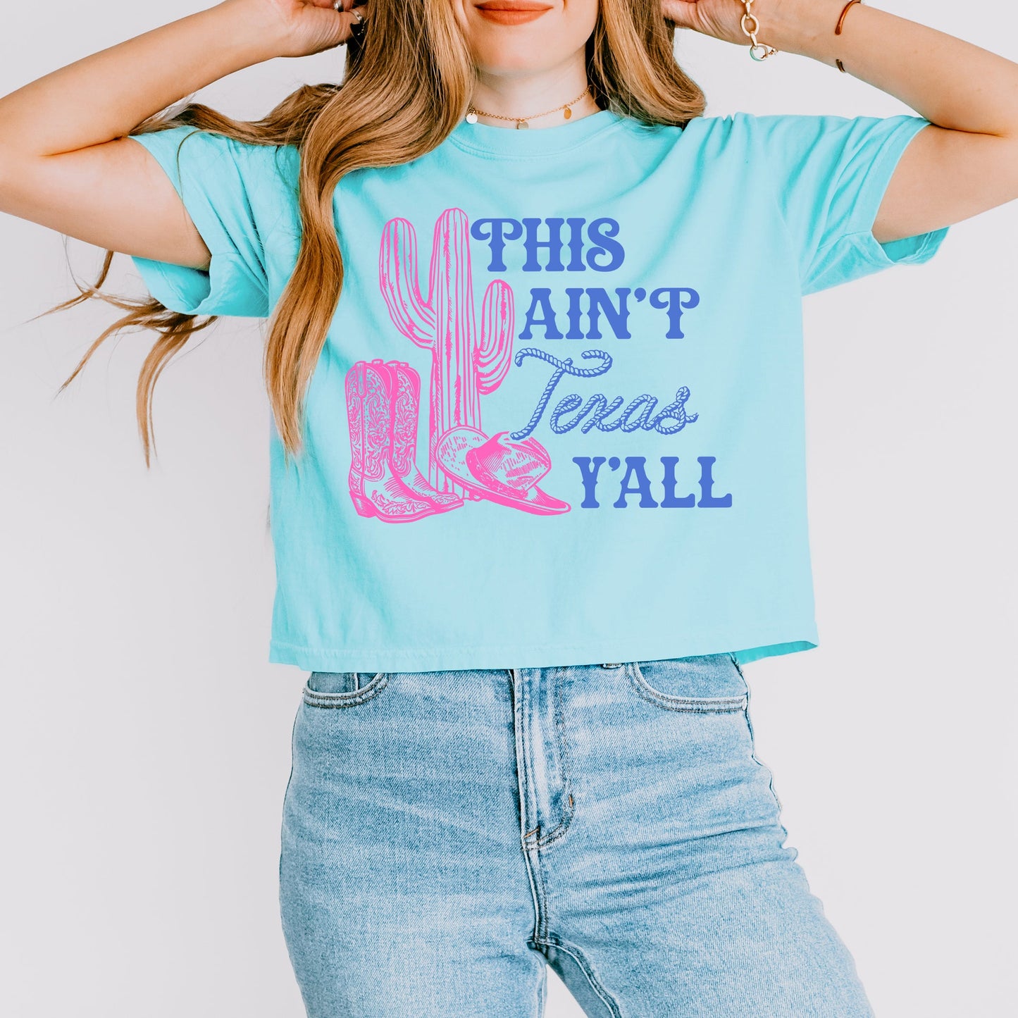 This Ain't Texas | Relaxed Fit Cropped Tee