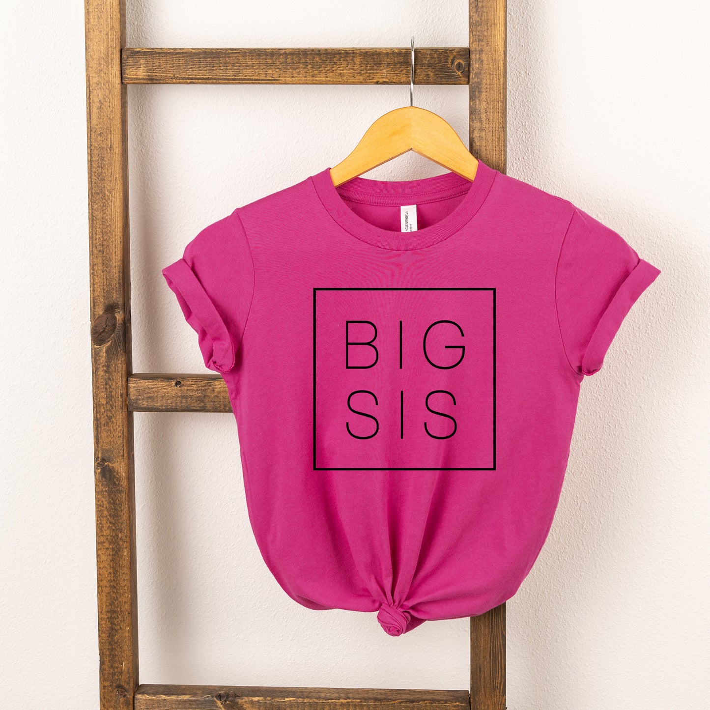Big Sis Square | Youth Short Sleeve Crew Neck