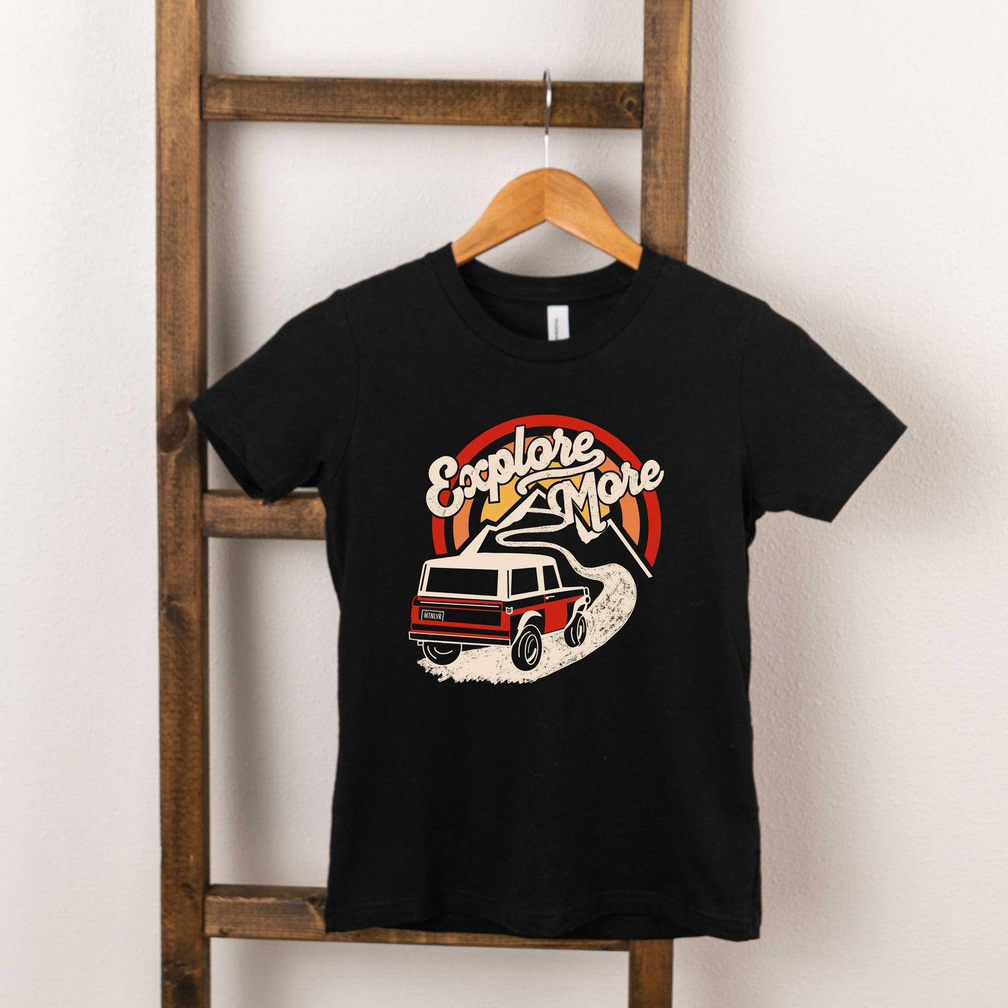 Explore More Bronco | Youth Short Sleeve Crew Neck