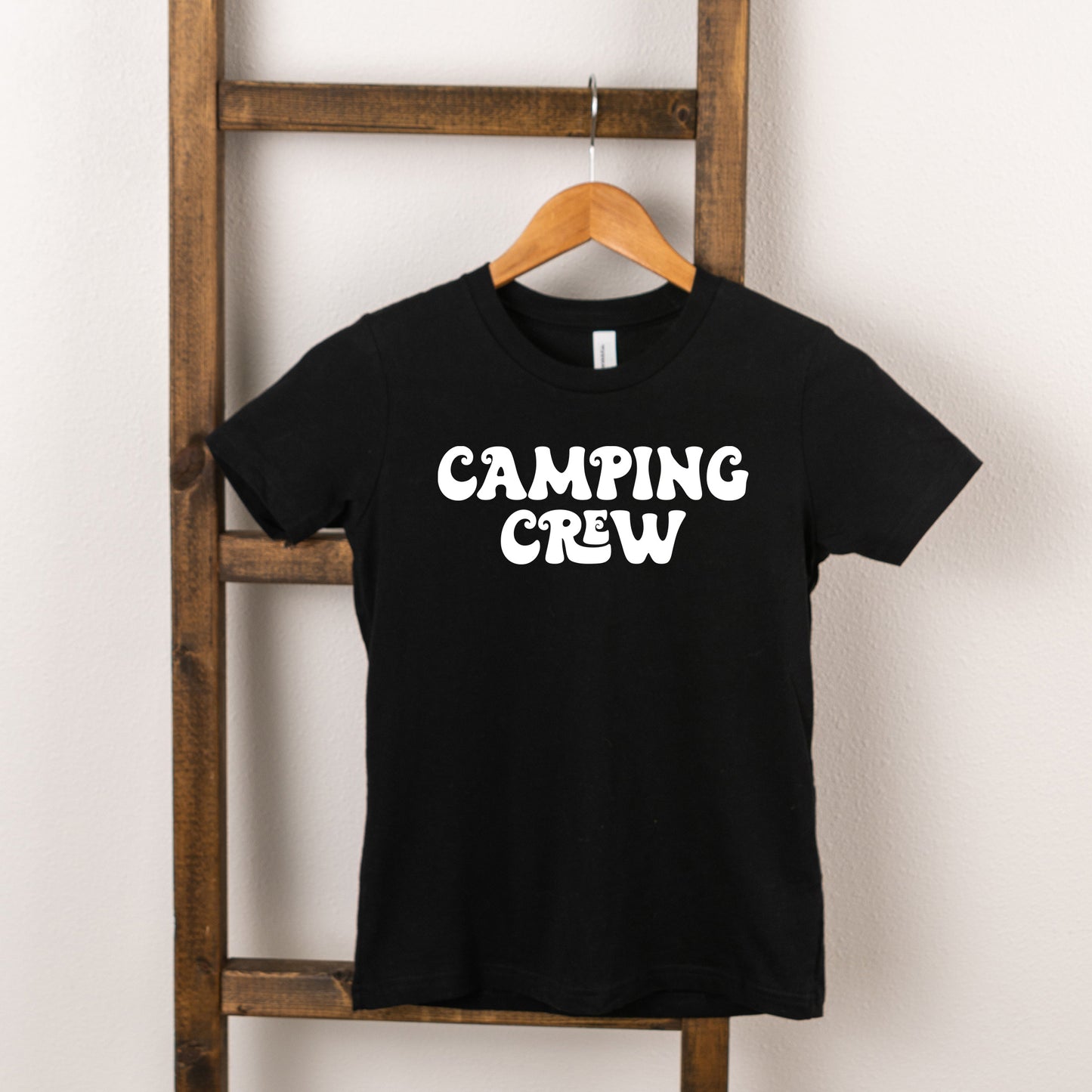 Camping Crew Retro | Youth Short Sleeve Crew Neck