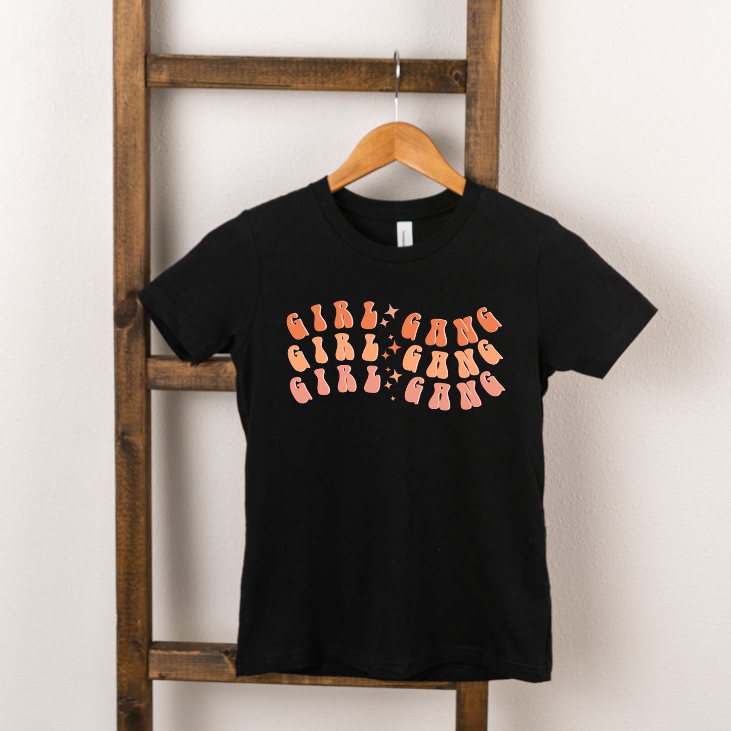 Girl Gang Wavy | Youth Short Sleeve Crew Neck