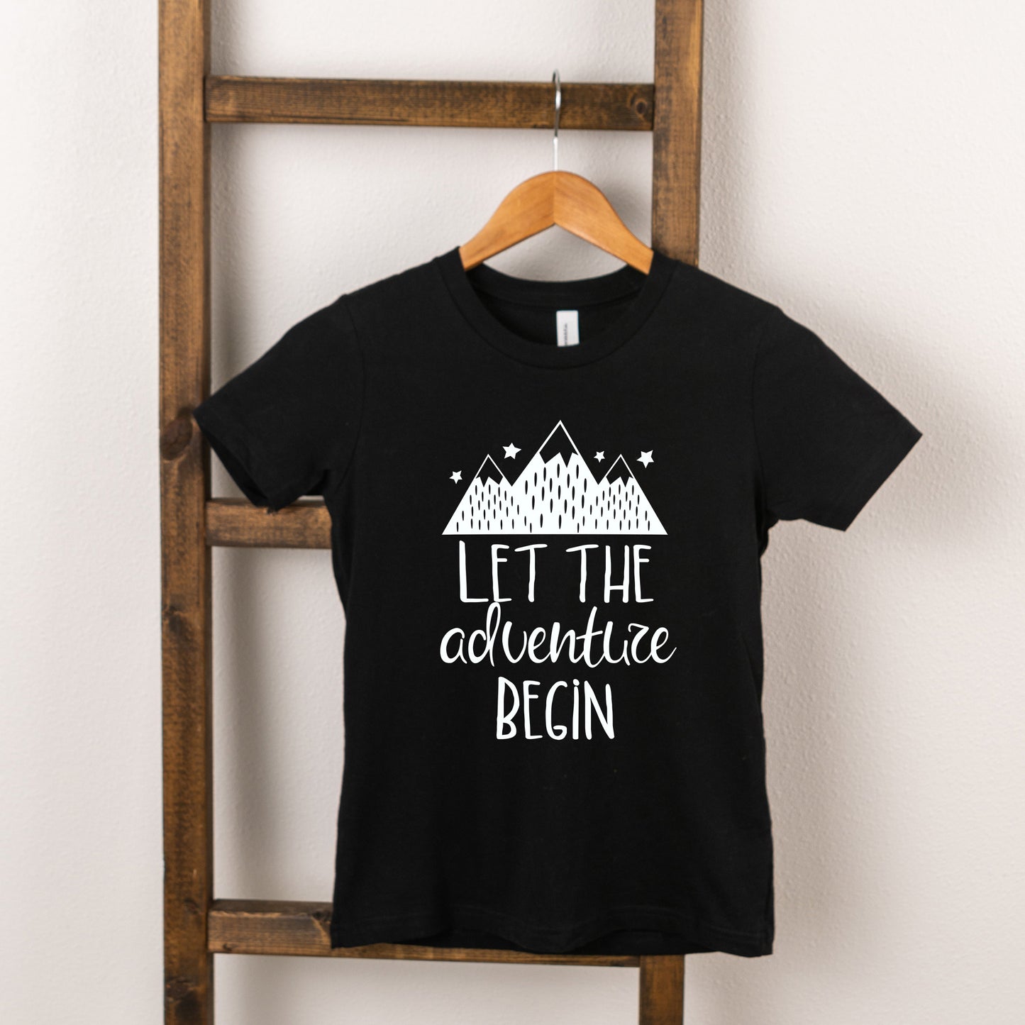 Let The Adventure Begin Mountains | Youth Graphic Short Sleeve Tee