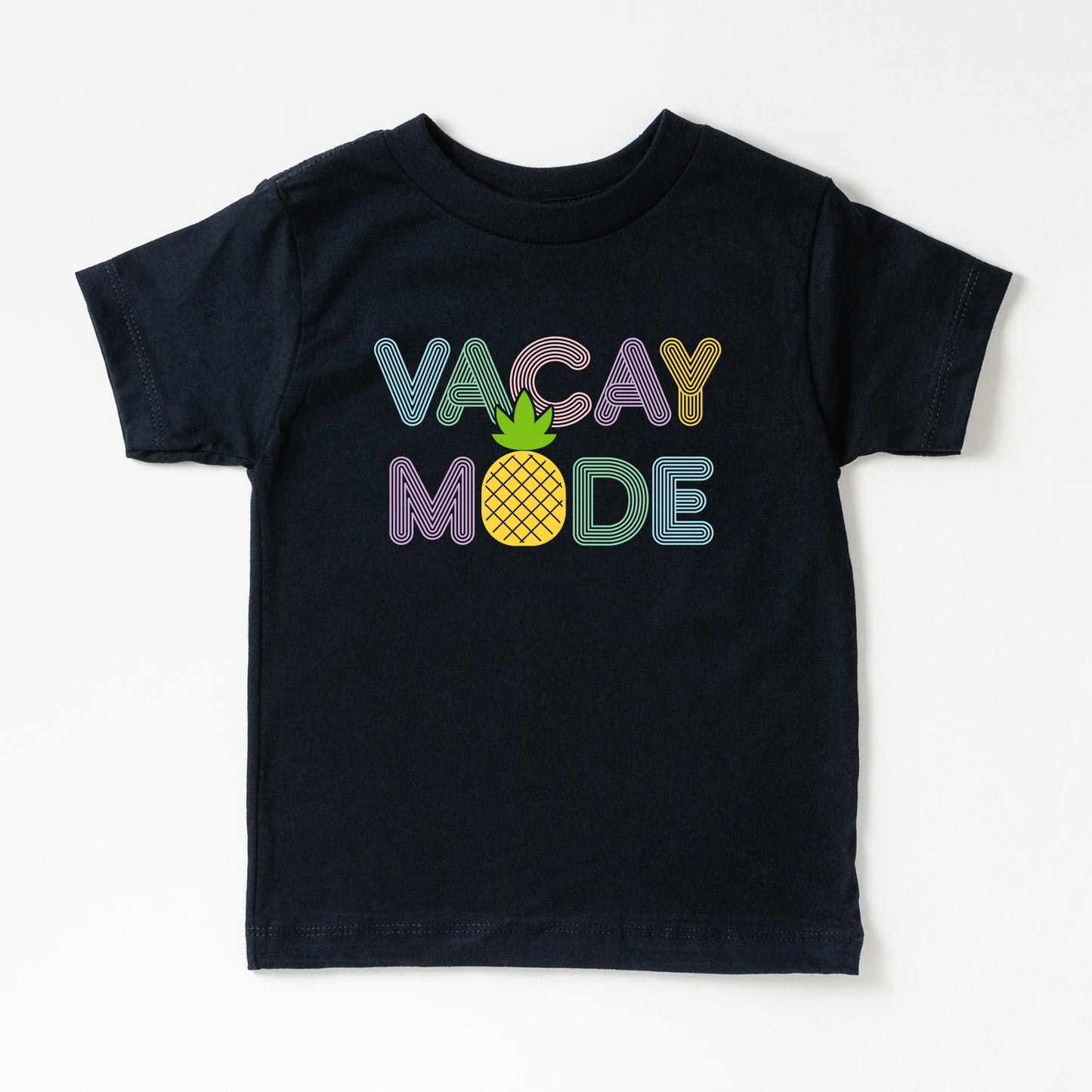 Vacay Mode Pineapple | Youth Short Sleeve Crew Neck