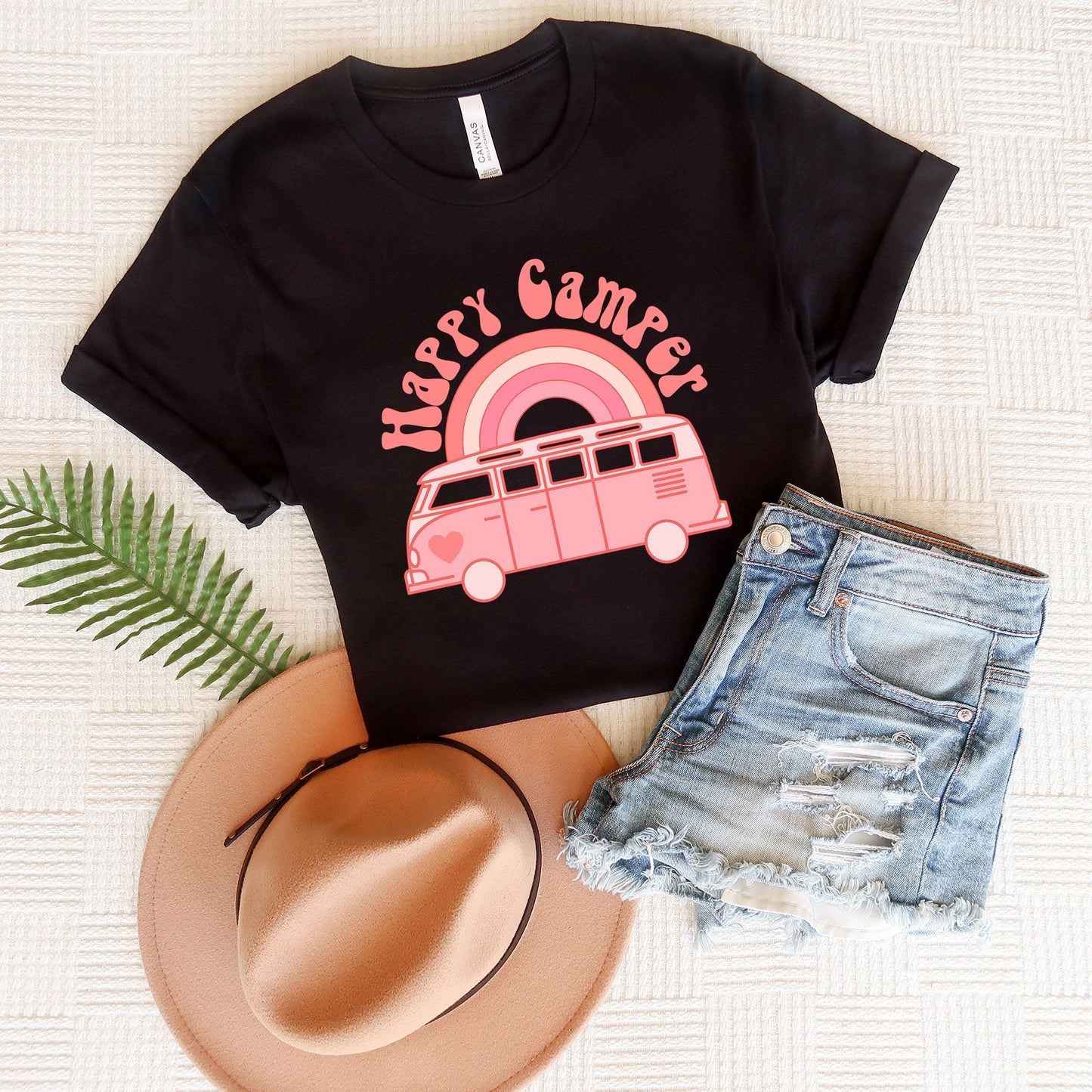 Happy Camper Van | Short Sleeve Graphic Tee