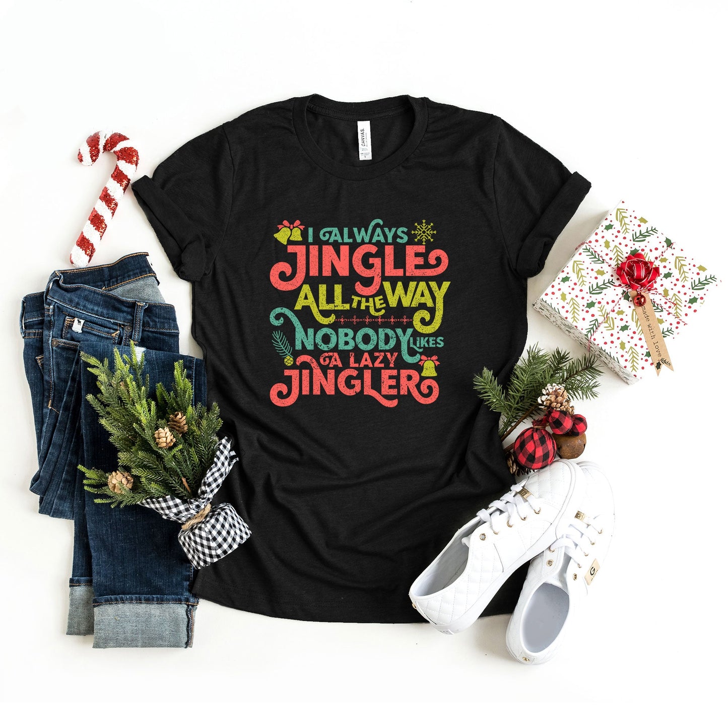 Nobody Likes A Lazy Jingler | Short Sleeve Graphic Tee