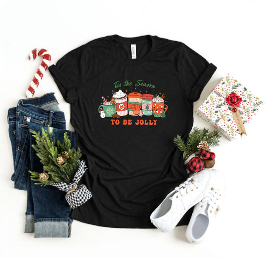 Jolly Season Mugs | Short Sleeve Graphic Tee