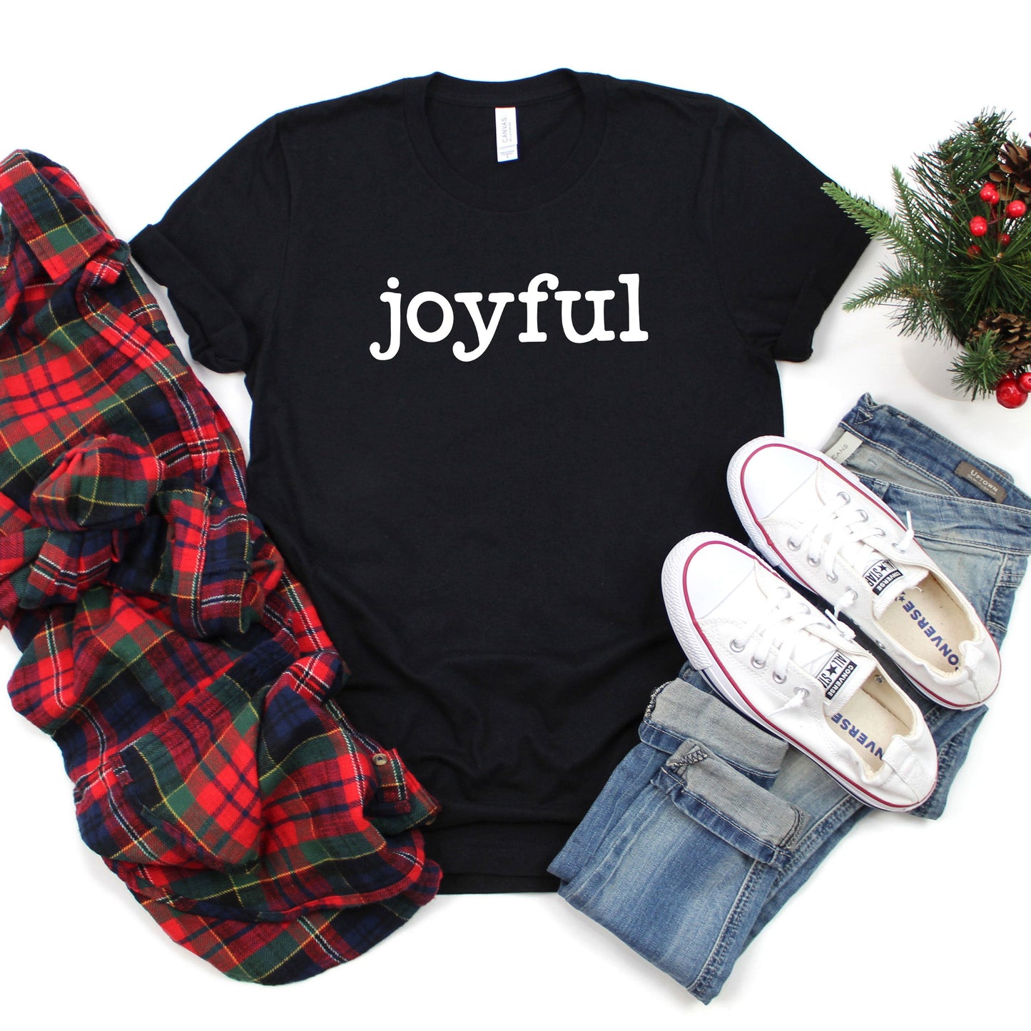 Joyful Bold | Short Sleeve Crew Neck