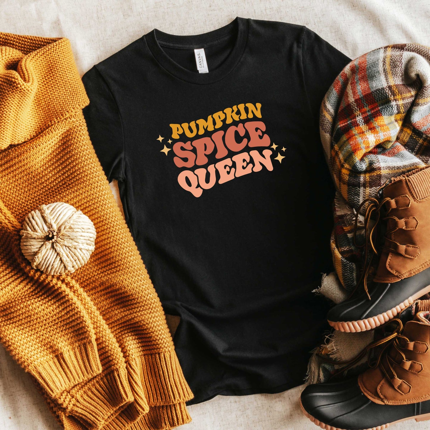 Pumpkin Spice Queen | Short Sleeve Graphic Tee