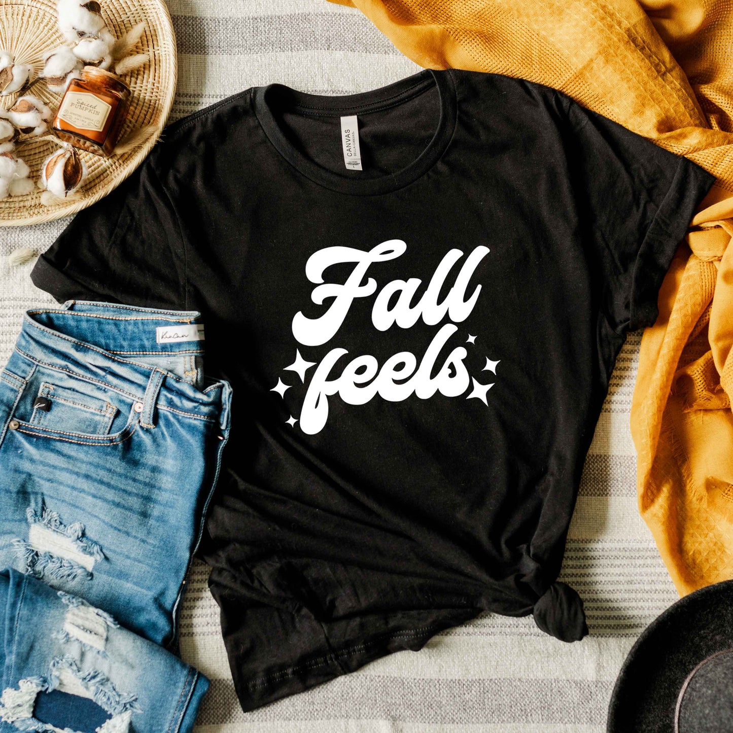 Fall Feels Stars | Short Sleeve Graphic Tee