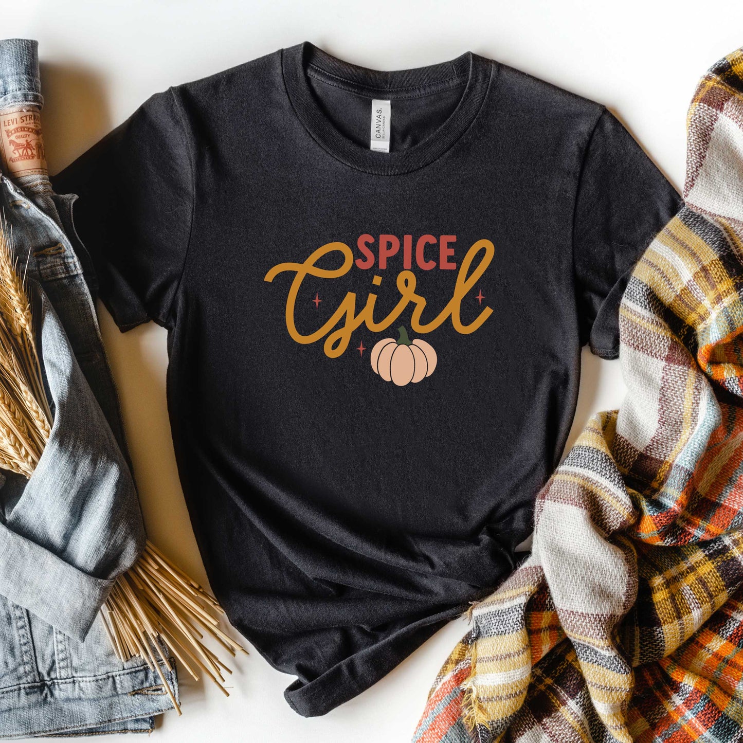 Spice Girl Pumpkin | Short Sleeve Graphic Tee