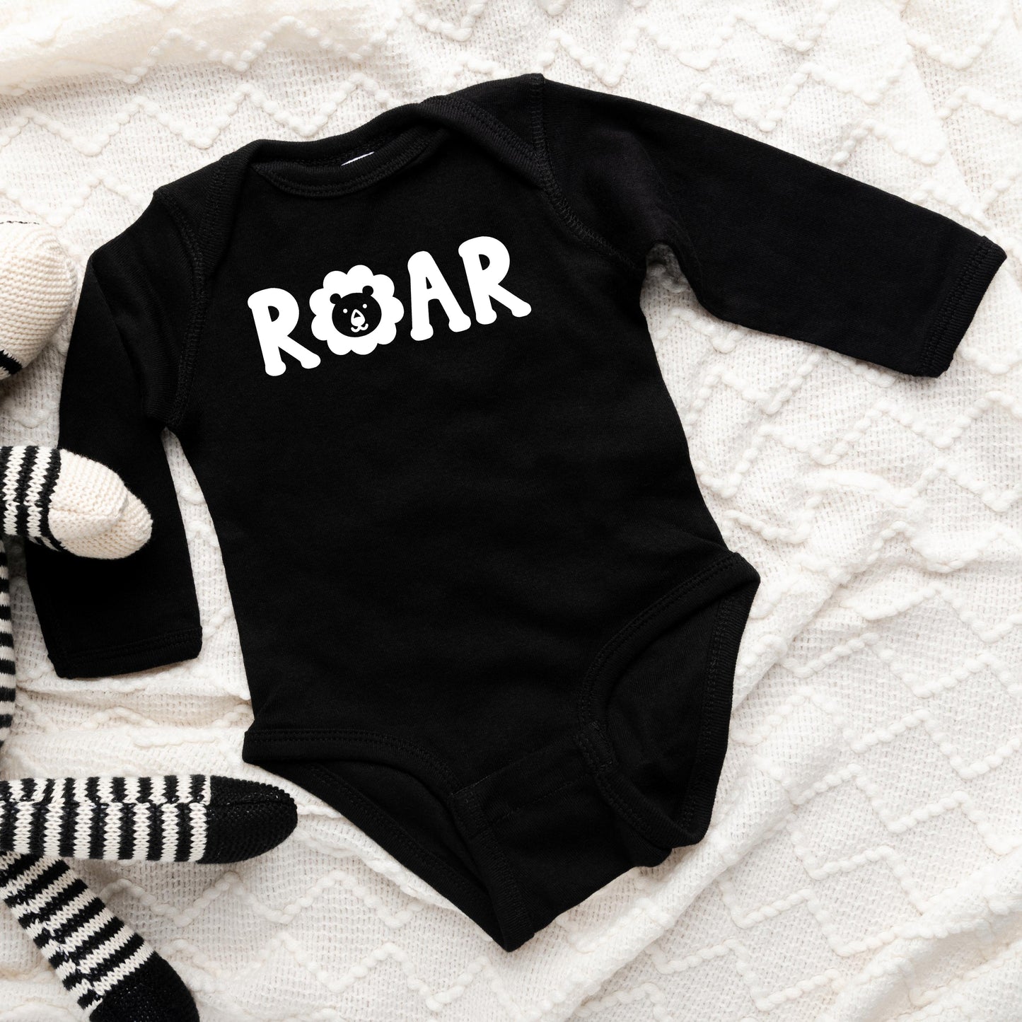 Roar Lion | Baby Long Sleeve Bodysuit