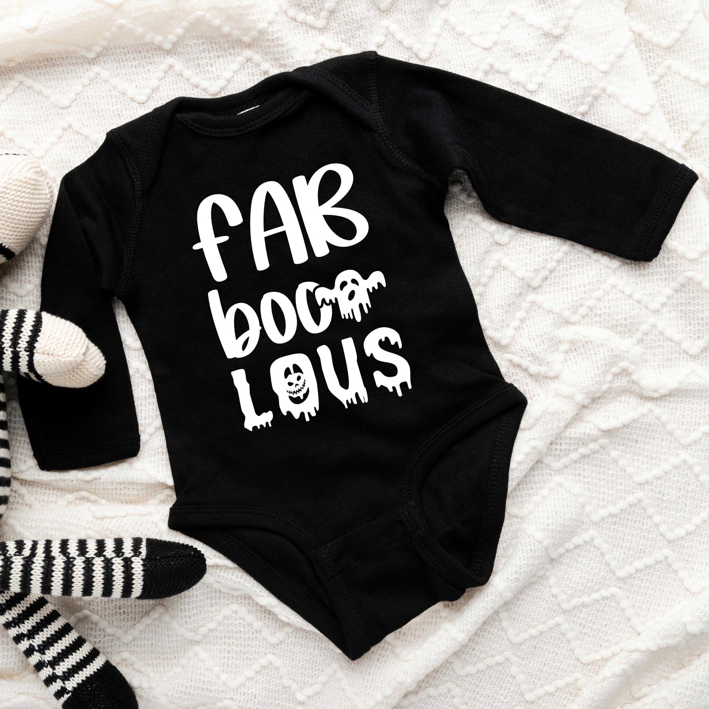 Fabboolus | Baby Graphic Long Sleeve Bodysuit
