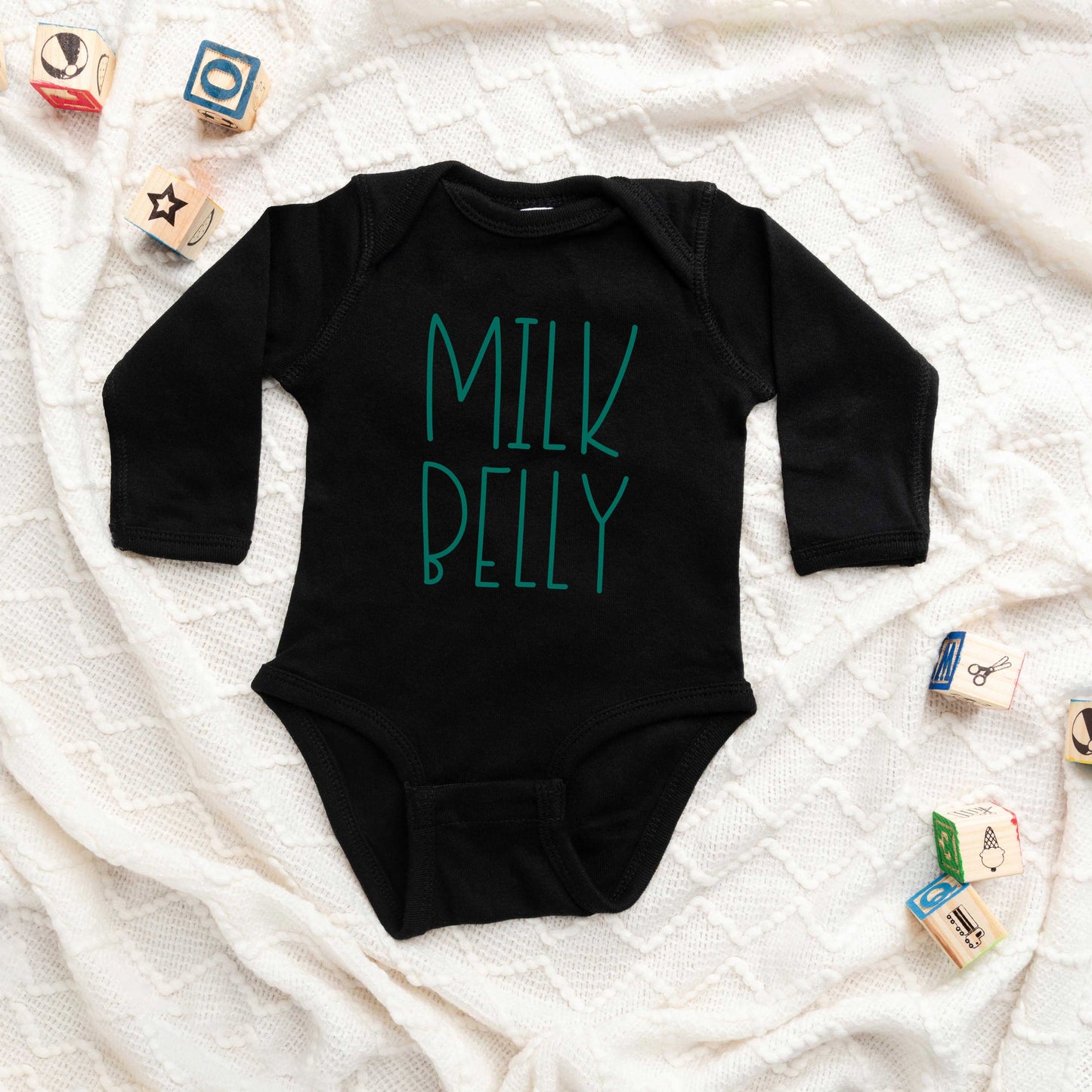 Milk Belly | Baby Long Sleeve Bodysuit