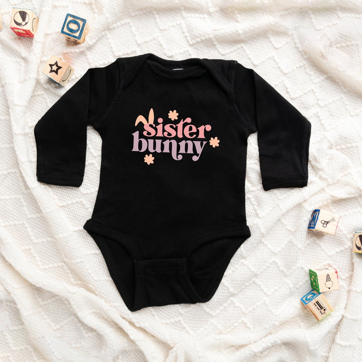 Sister Bunny | Baby Long Sleeve Bodysuit