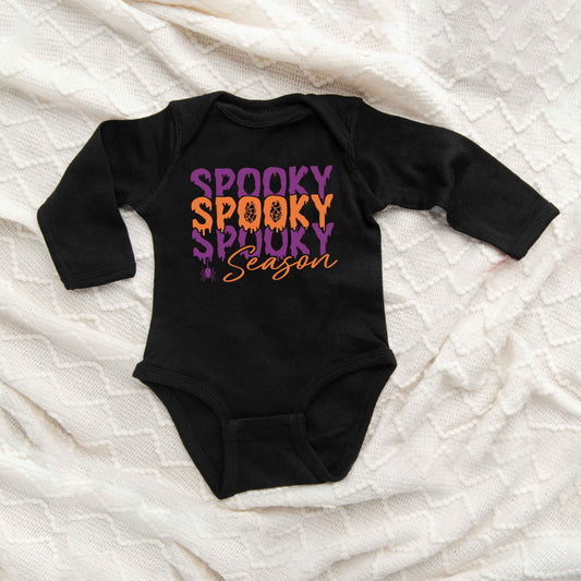 Spooky Season Spider | Baby Graphic Long Sleeve Bodysuit