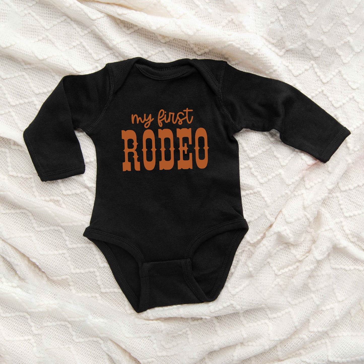 My First Rodeo | Baby Long Sleeve Bodysuit