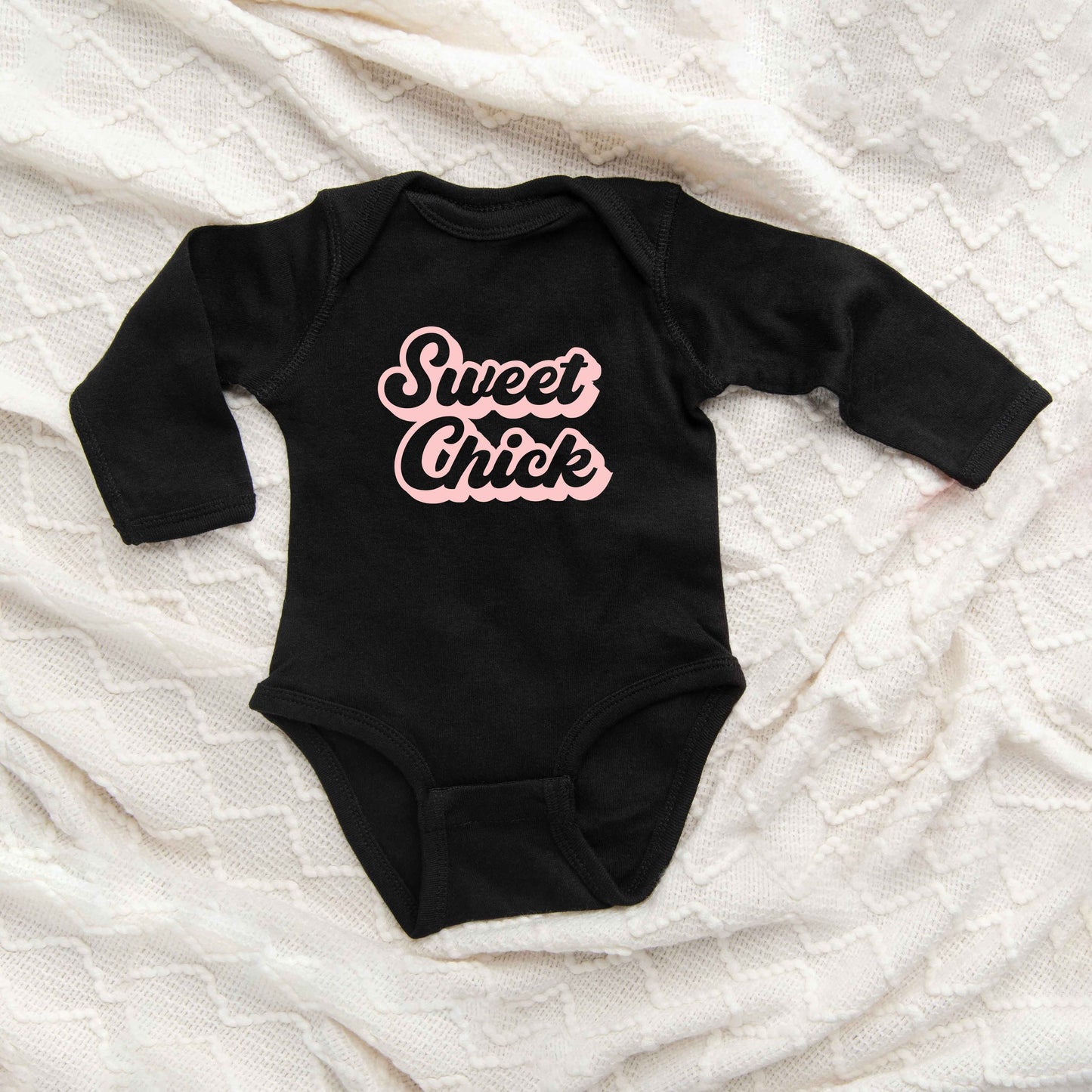 Sweet Chick | Baby Long Sleeve Bodysuit