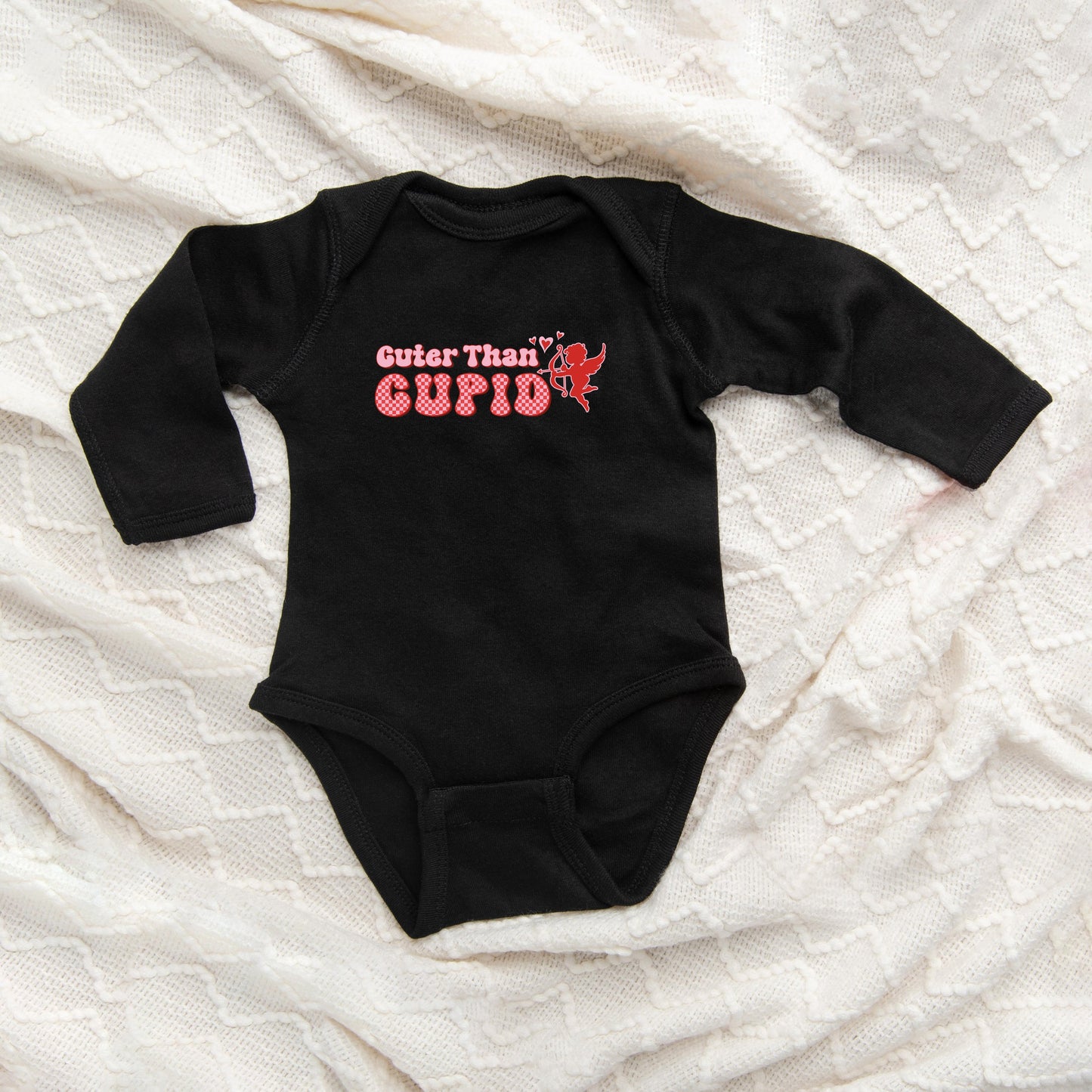 Cuter Than Cupid | Baby Long Sleeve Bodysuit
