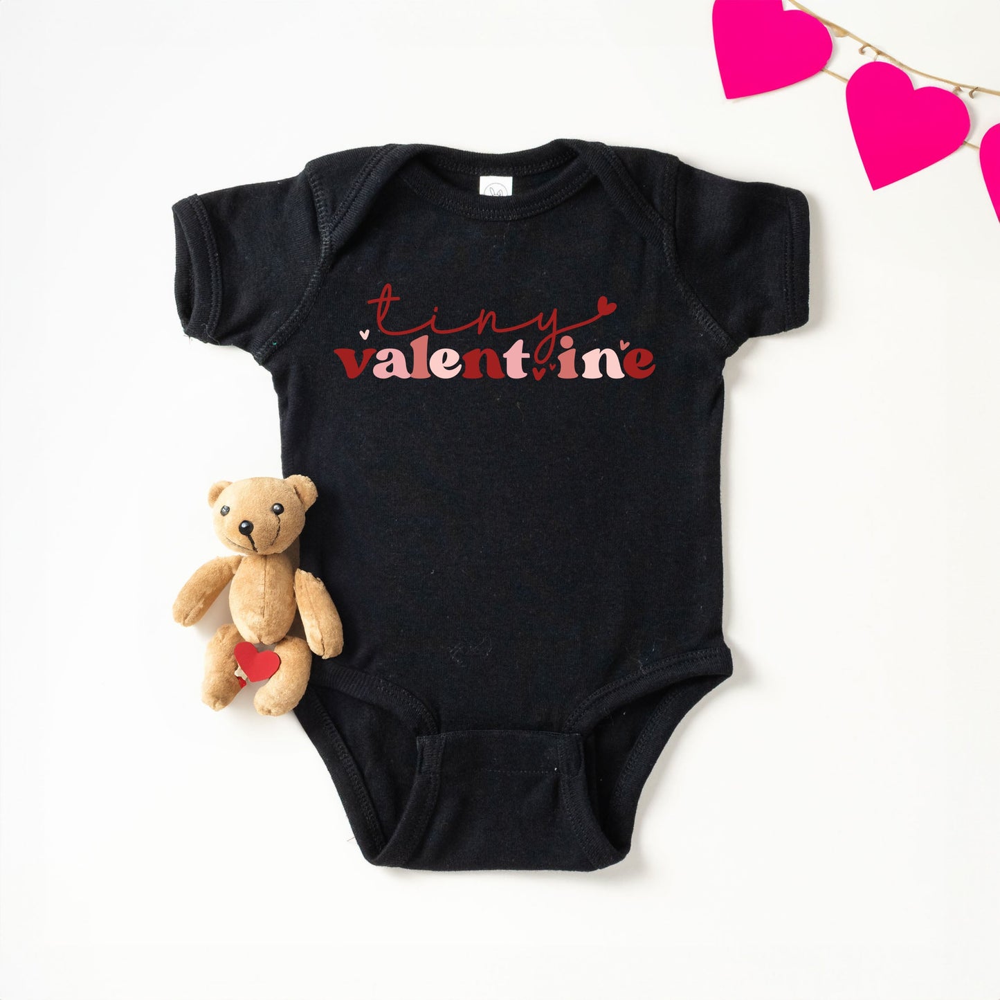 Tiny Valentine | Baby Graphic Short Sleeve Bodysuit