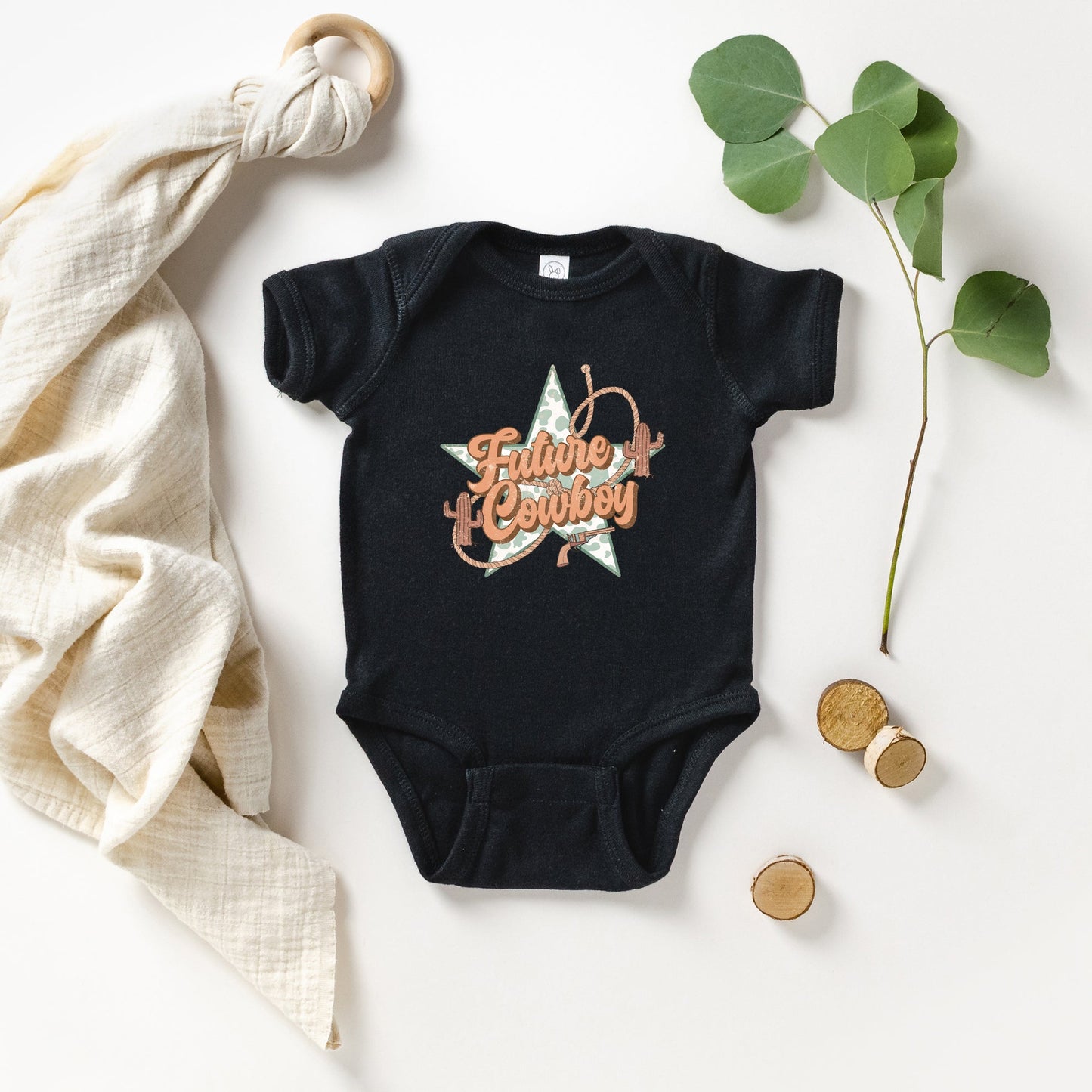 Future Cowboy | Baby Graphic Short Sleeve Bodysuit