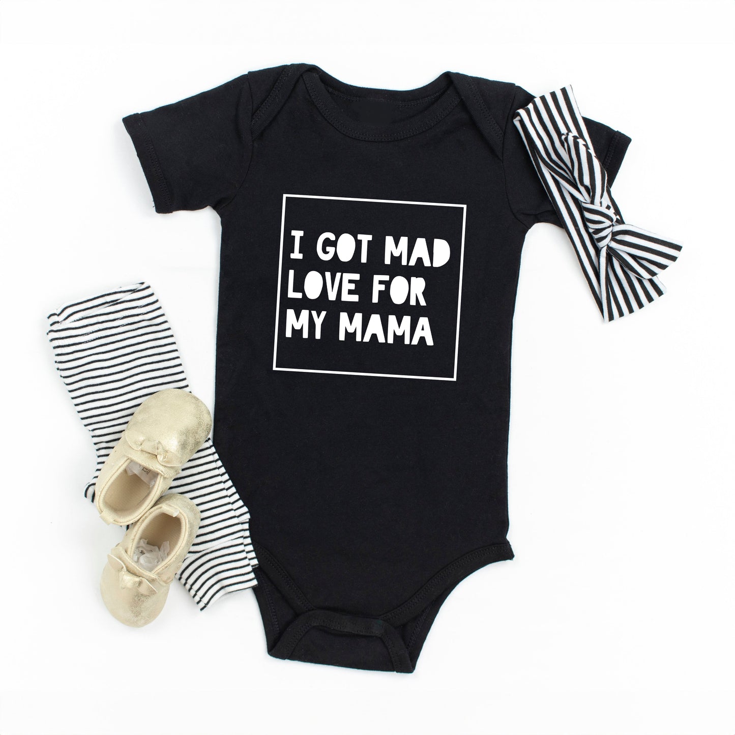 Got Mad Love | Baby Graphic Short Sleeve Bodysuit