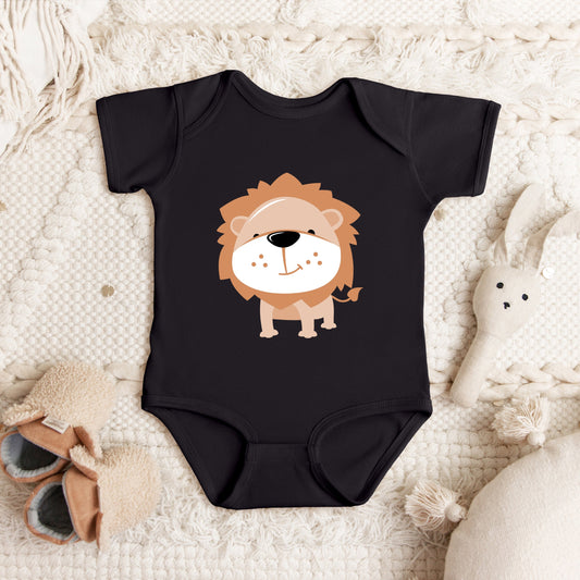 Lion Colorful | Baby Graphic Short Sleeve Bodysuit