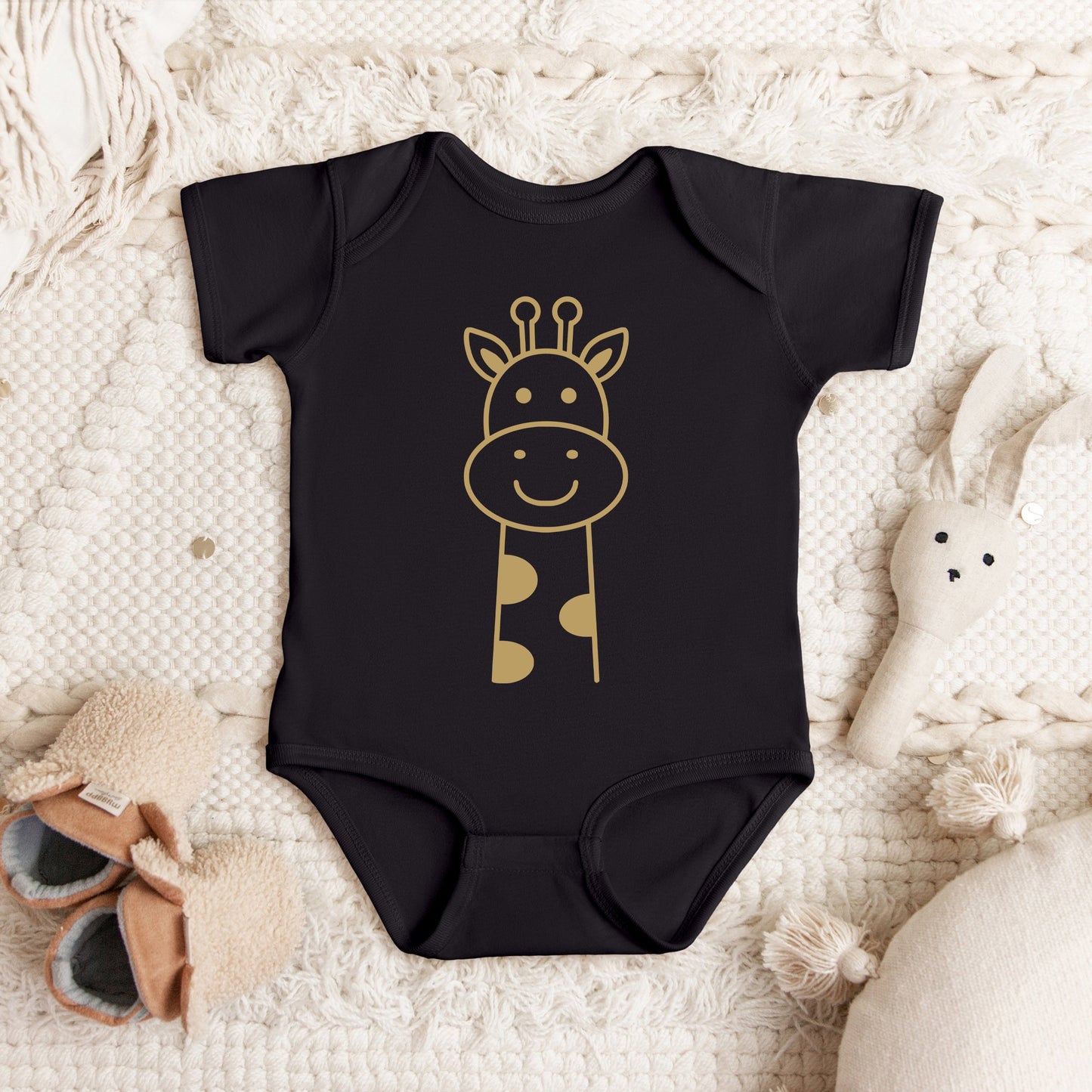 Giraffe | Baby Graphic Short Sleeve Bodysuit