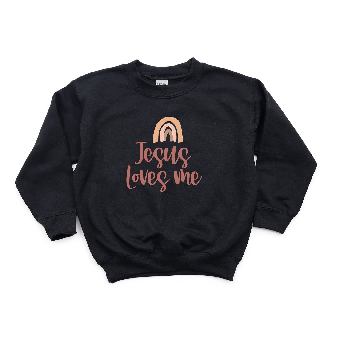 Jesus Loves Me Rainbow | Youth Sweatshirt