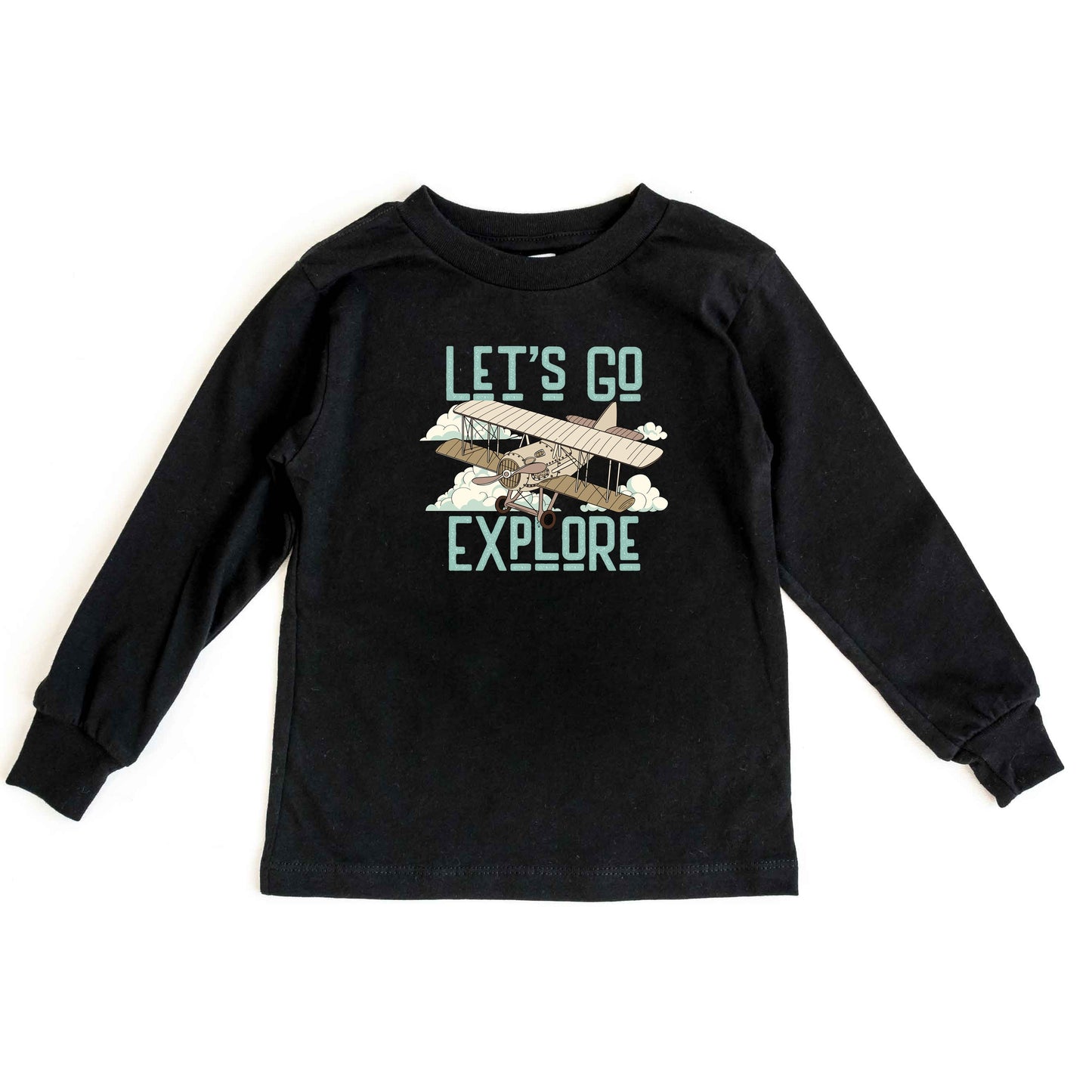Let's Go Explore | Youth Long Sleeve Tee