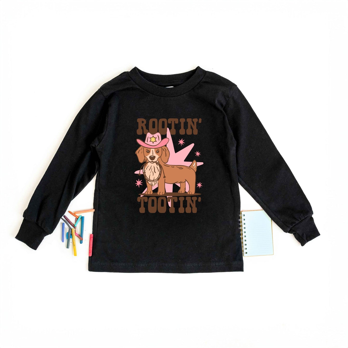Rootin' Tootin' Dog | Youth Long Sleeve Tee