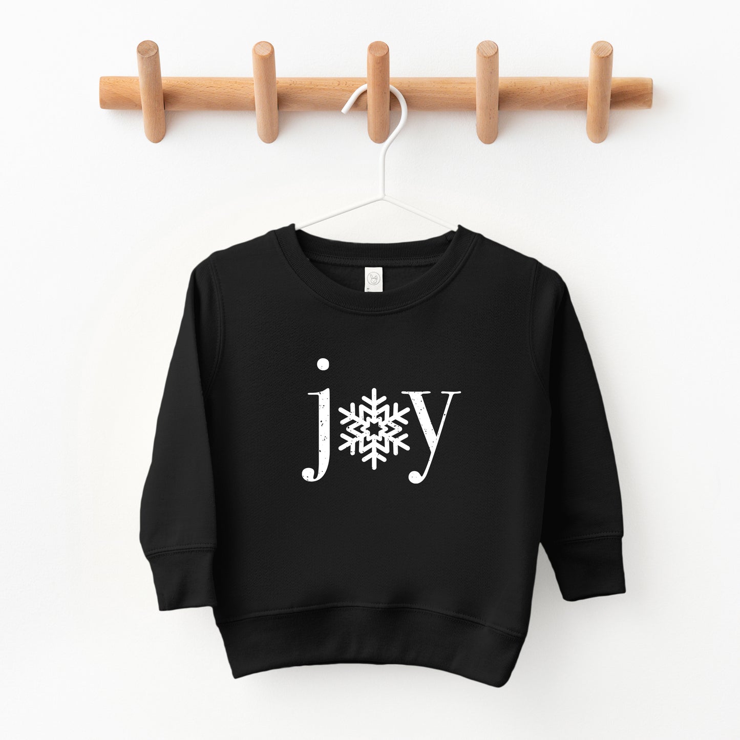 Joy Snowflake  | Toddler Graphic Sweatshirt