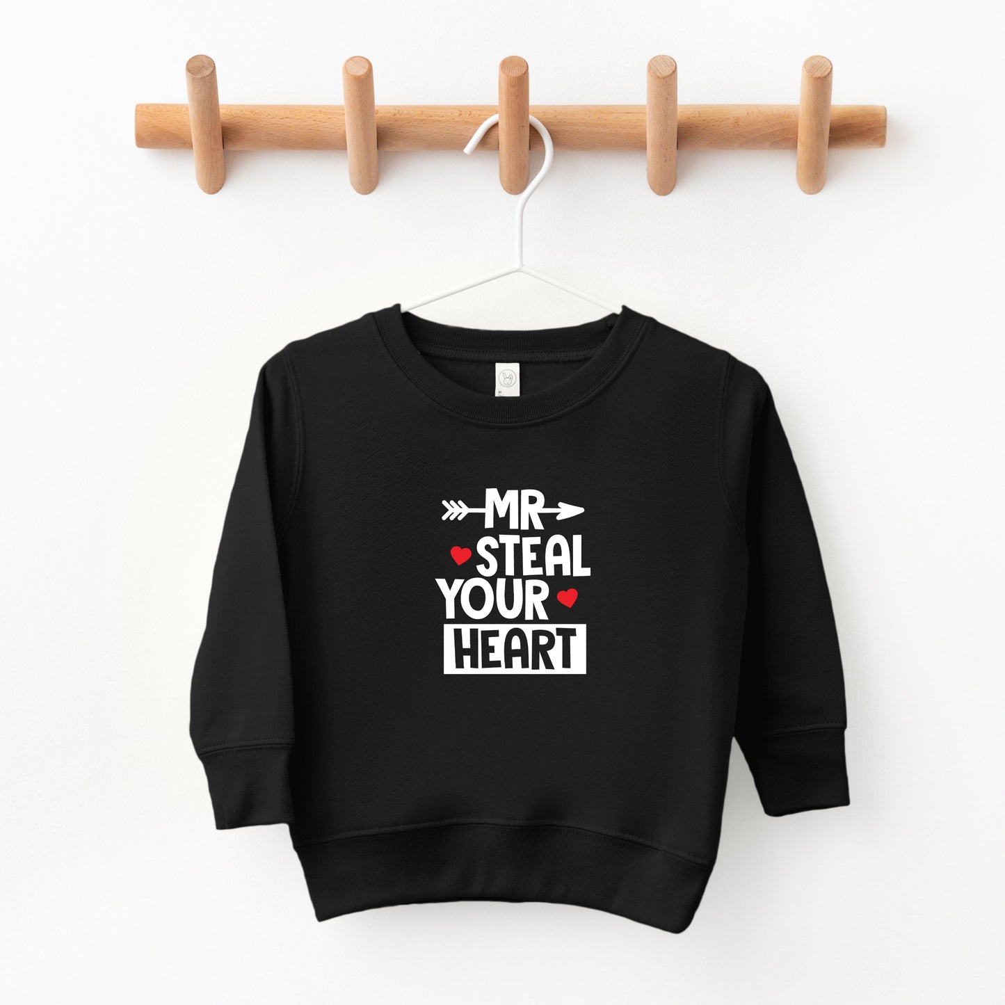 Mr. Steal Your Heart | Toddler Sweatshirt
