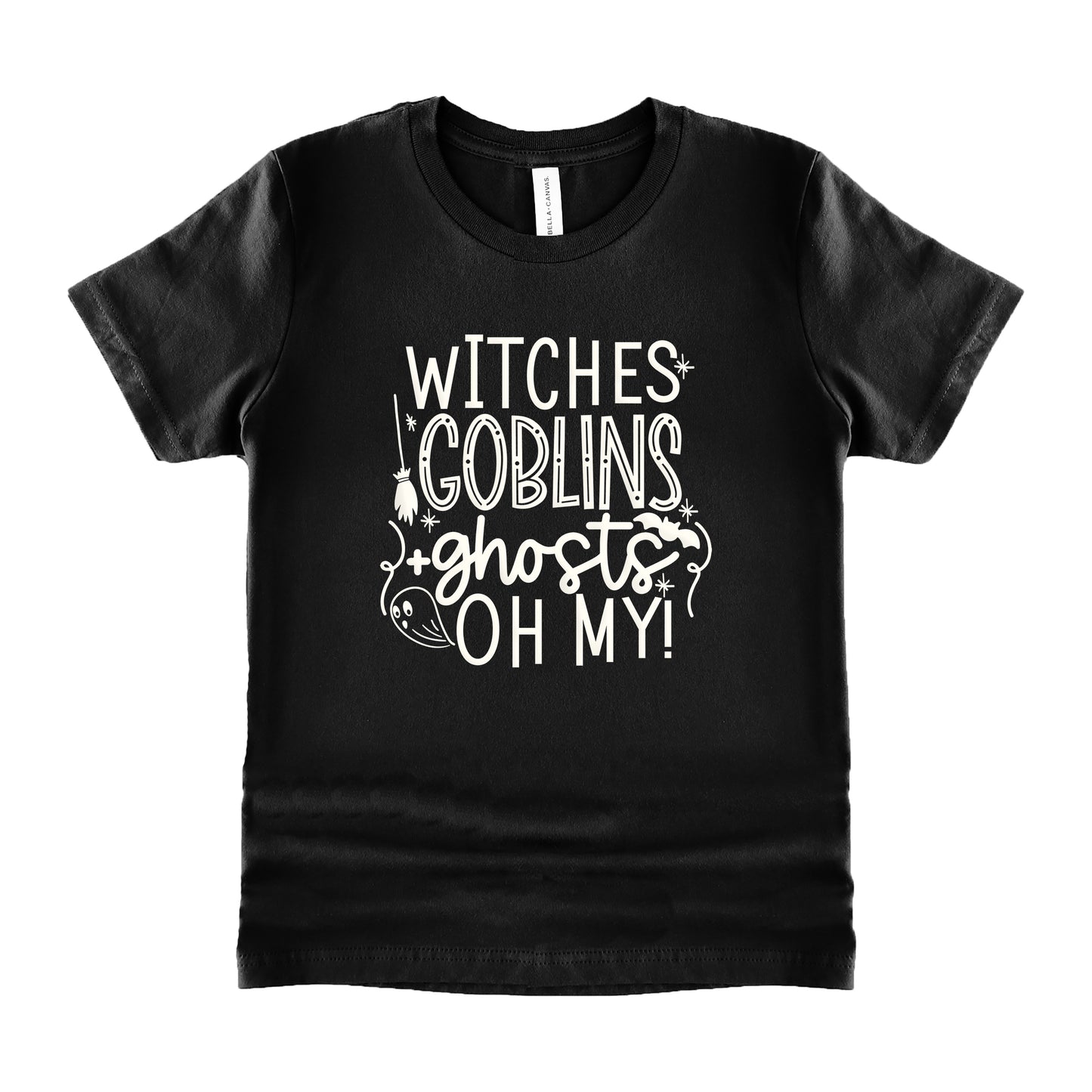Witches Goblins Ghosts | Youth Short Sleeve Crew Neck